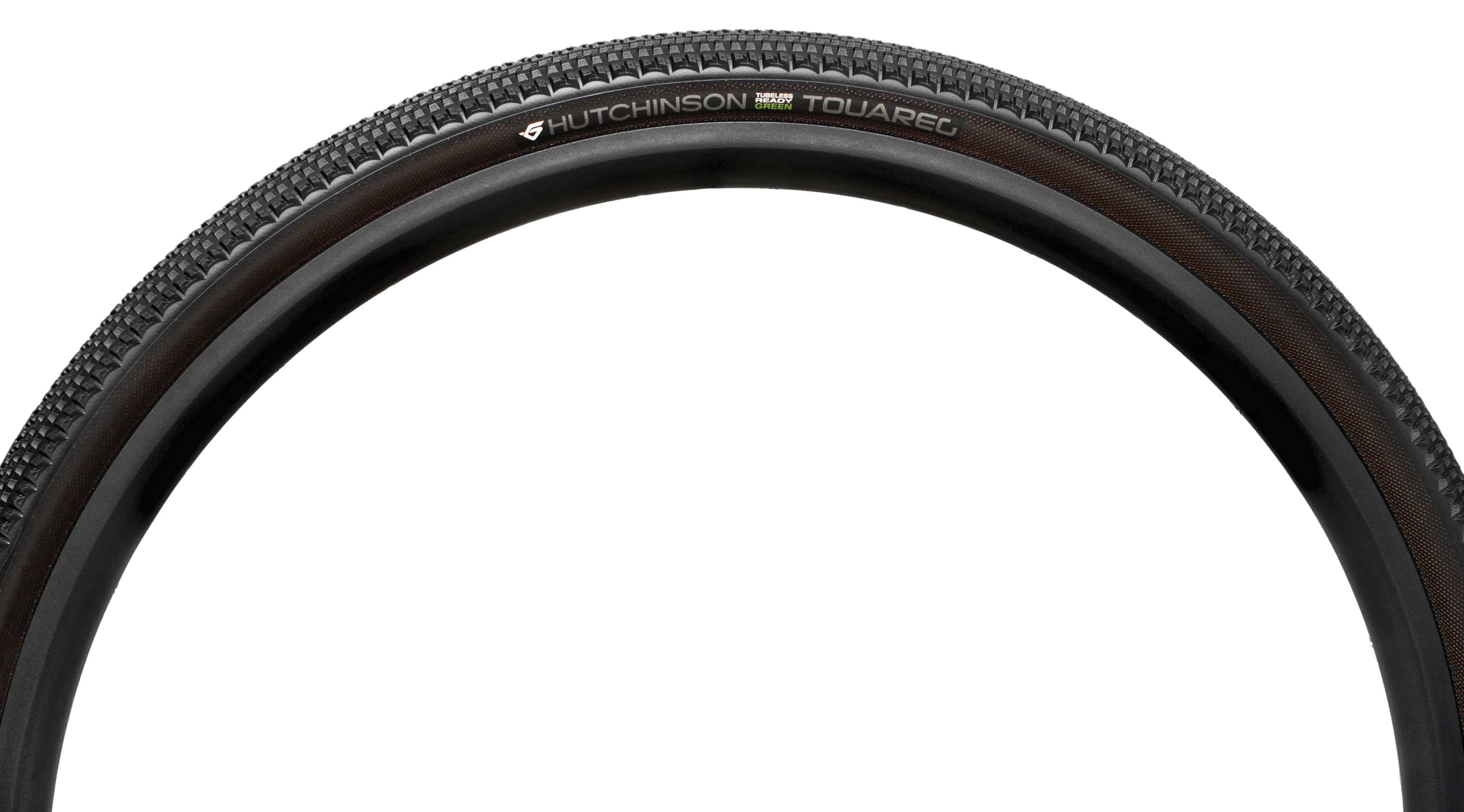 Pneu HUTCHINSON TOUAREG GREEN 700x40c Reinforced Hardskin Tubeless Ready Noir - Image 3