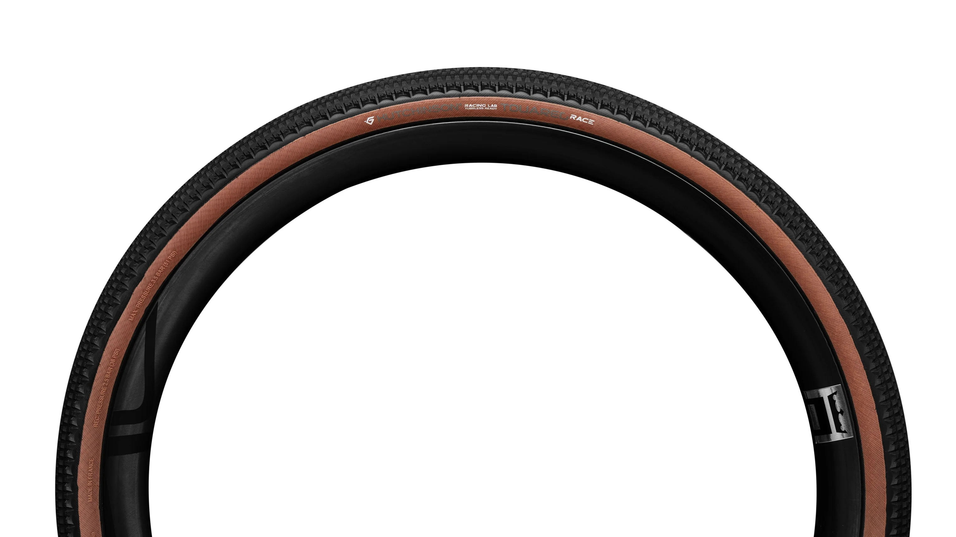 Pneu HUTCHINSON TOUAREG RACE 700c Tubeless Ready Beige - Image 3