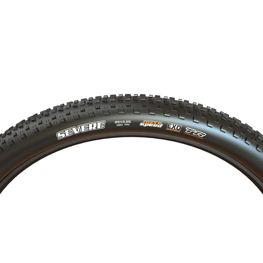 Pneu MAXXIS SEVERE 29x2.25 Maxxspeed Exo Tubeless Ready Souple Noir - Image 3
