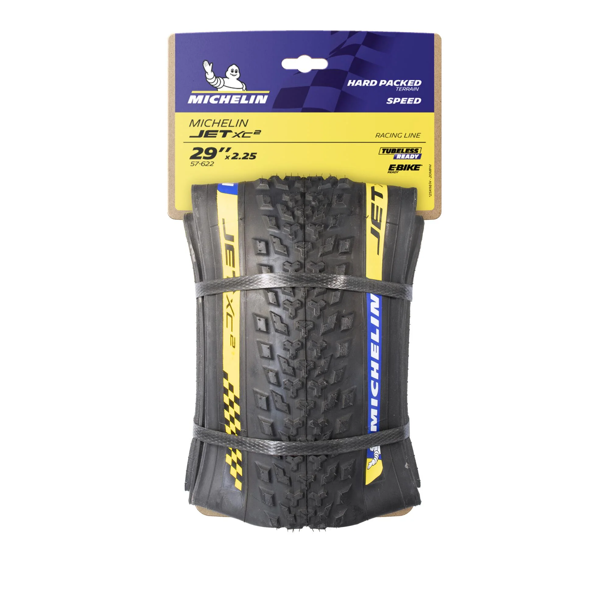 Pneu MICHELIN JET XC2 Racing Line 29x2.35 Tubeless Ready Souple - Image 4