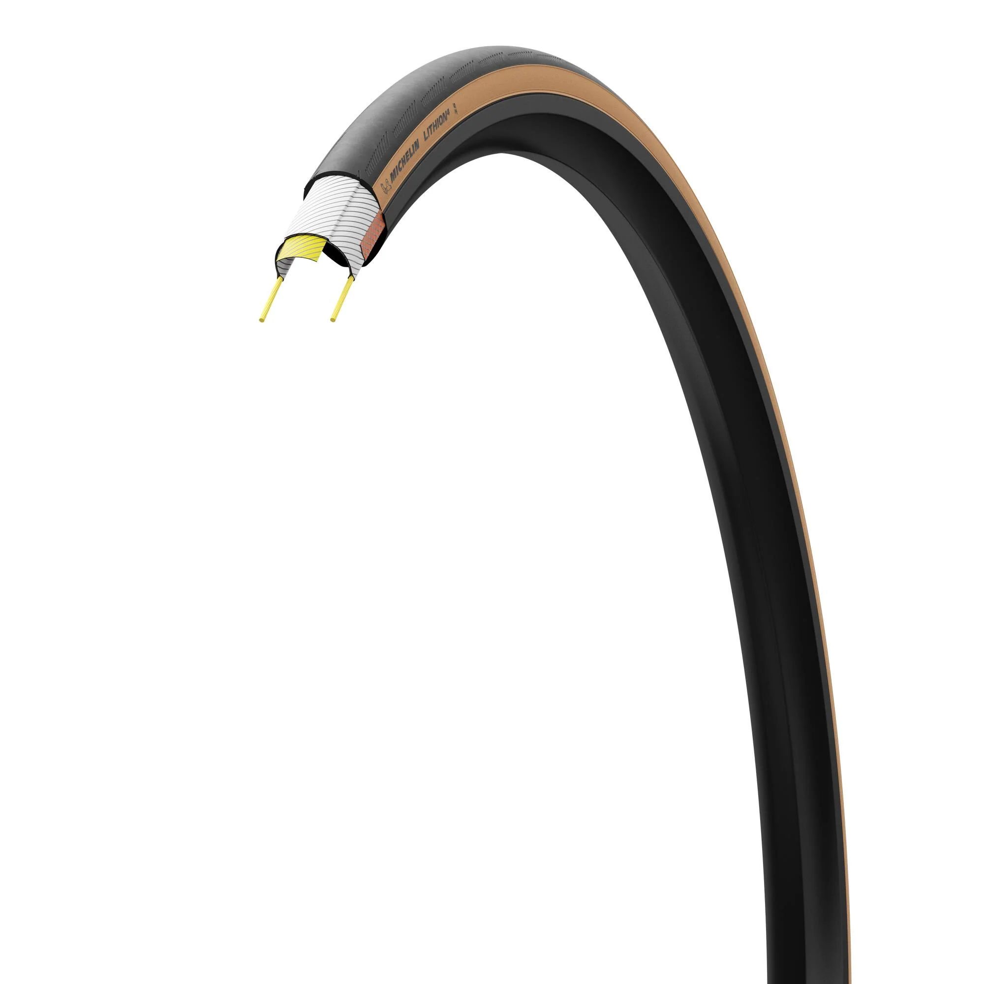 Pneu MICHELIN LITHION 4 700c Performance Line TubeType Beige - Image 10
