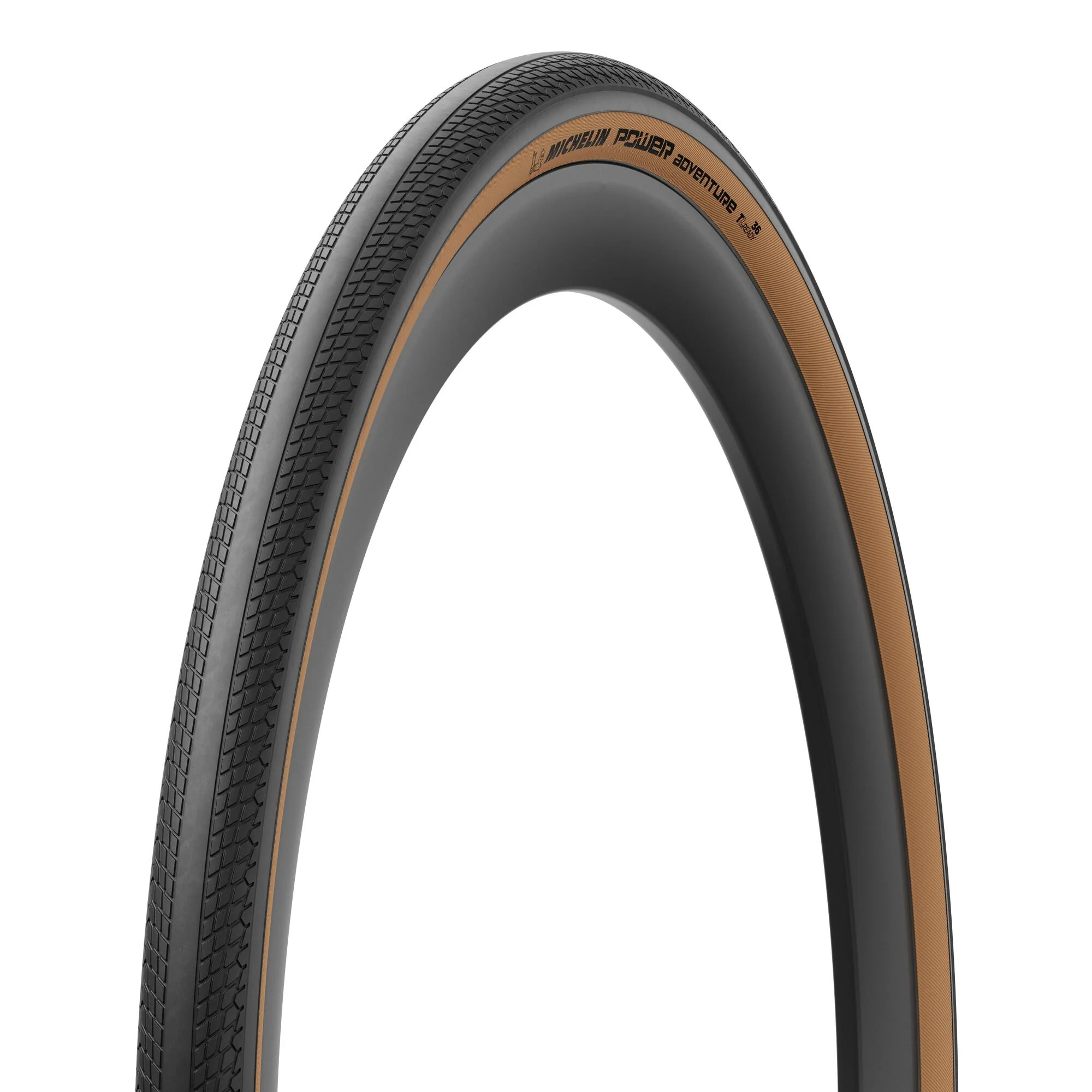 Pneu MICHELIN POWER ADVENTURE Competition Line 700x30c Tubeless Ready Marron