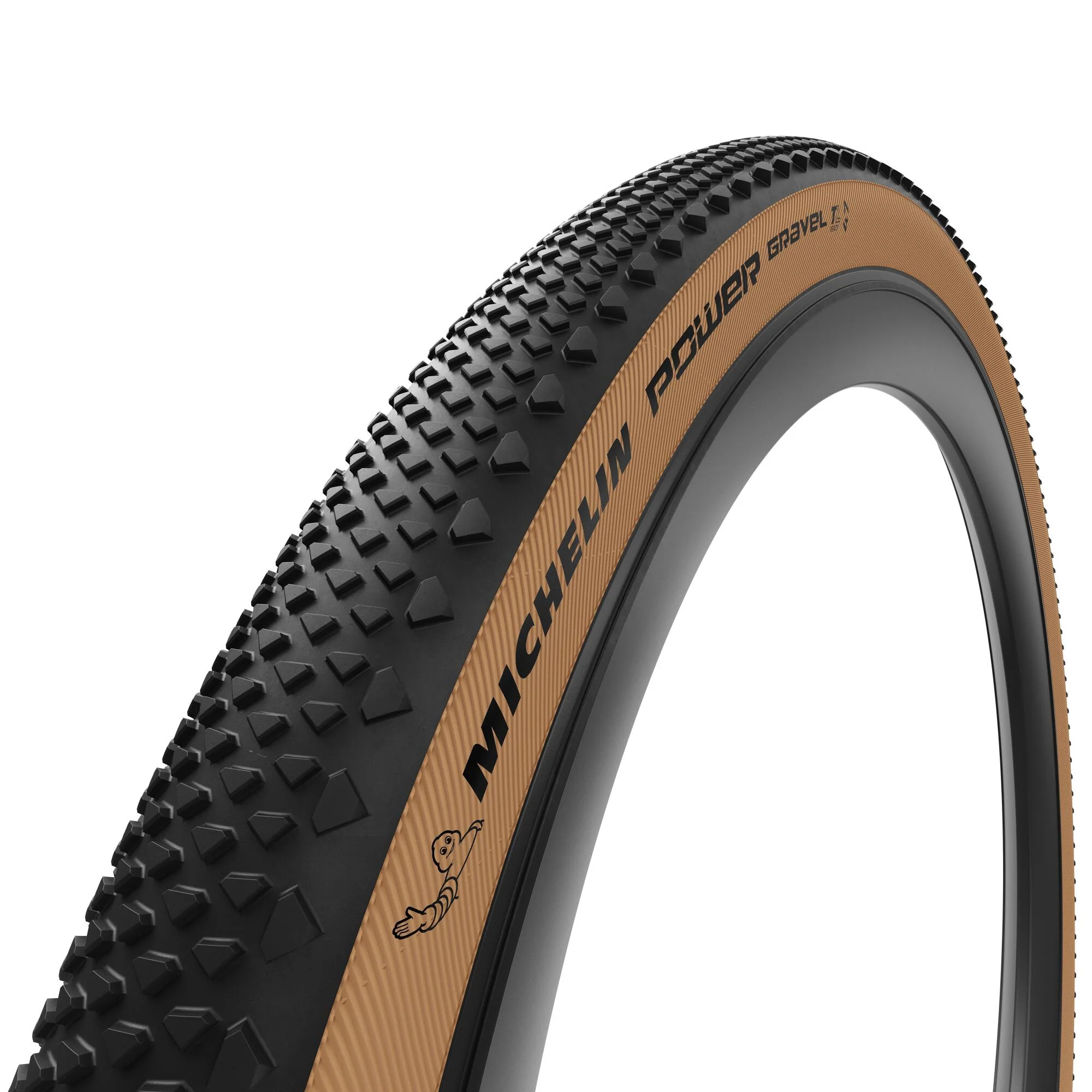 Pneu MICHELIN POWER GRAVEL Competition Line 650x50 Tubeless Ready Marron - Image 2