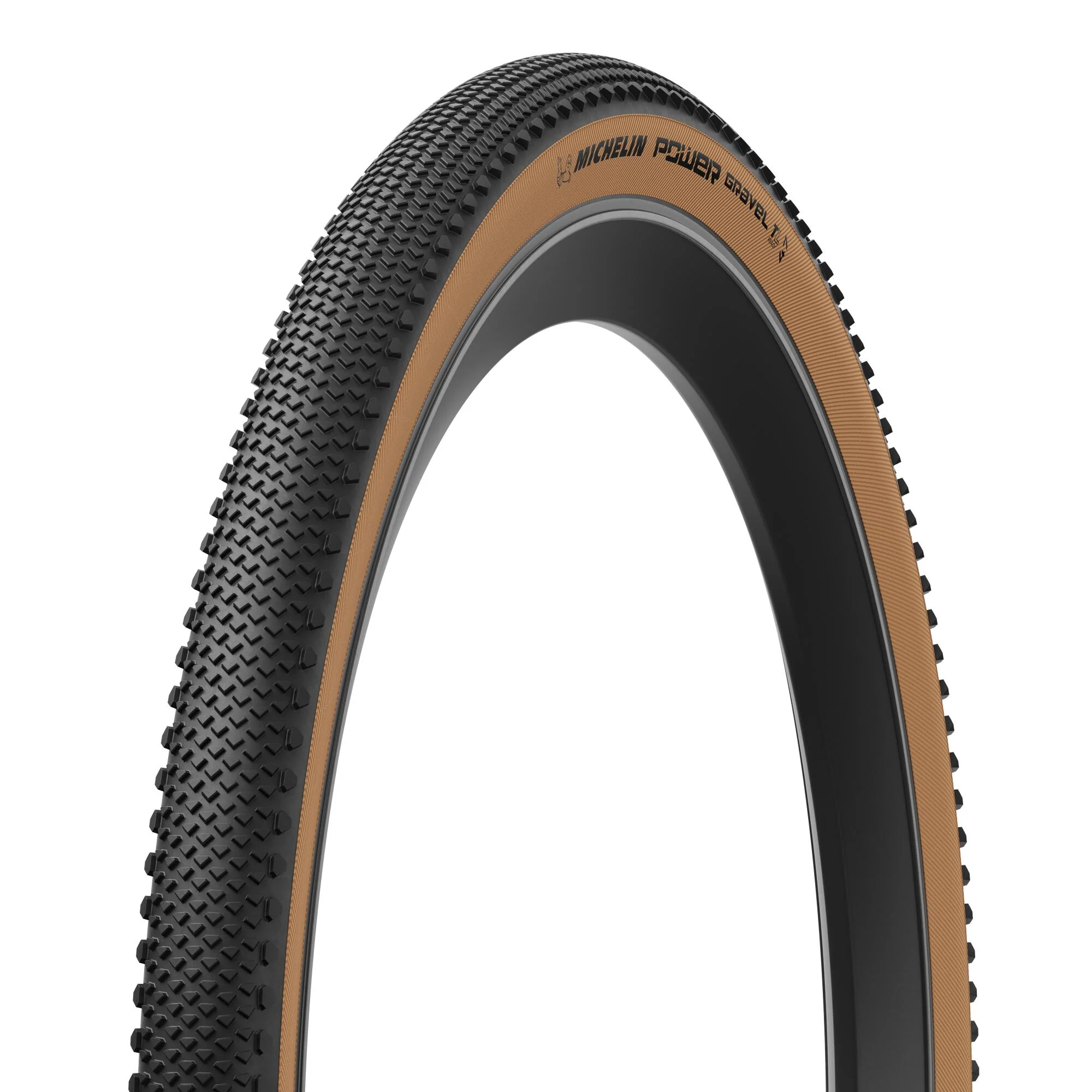 Pneu MICHELIN POWER GRAVEL Competition Line 700x47c Tubeless Ready Marron