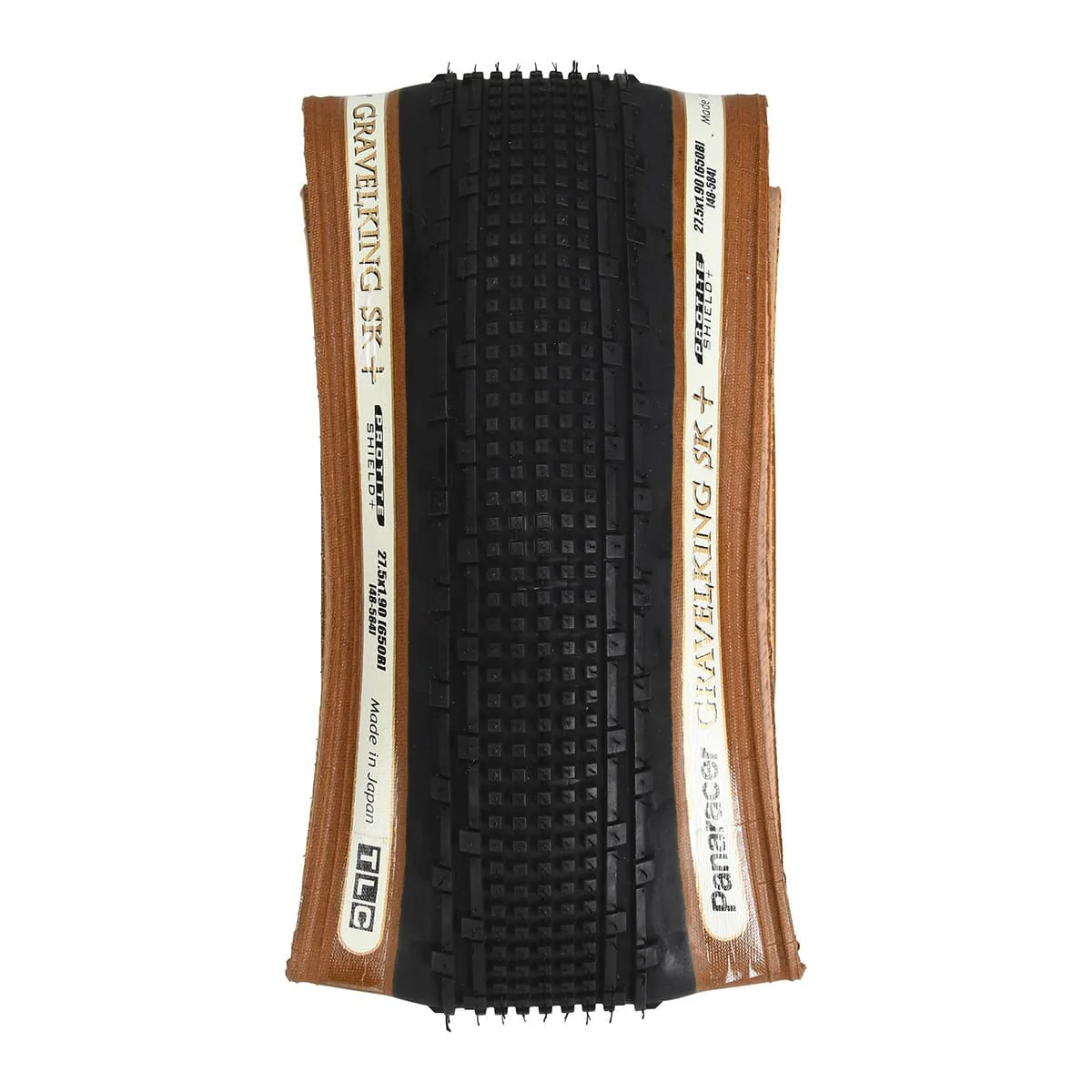 Pneu PANARACER GRAVELKING SK+ 650x48b Tubeless Ready Marron