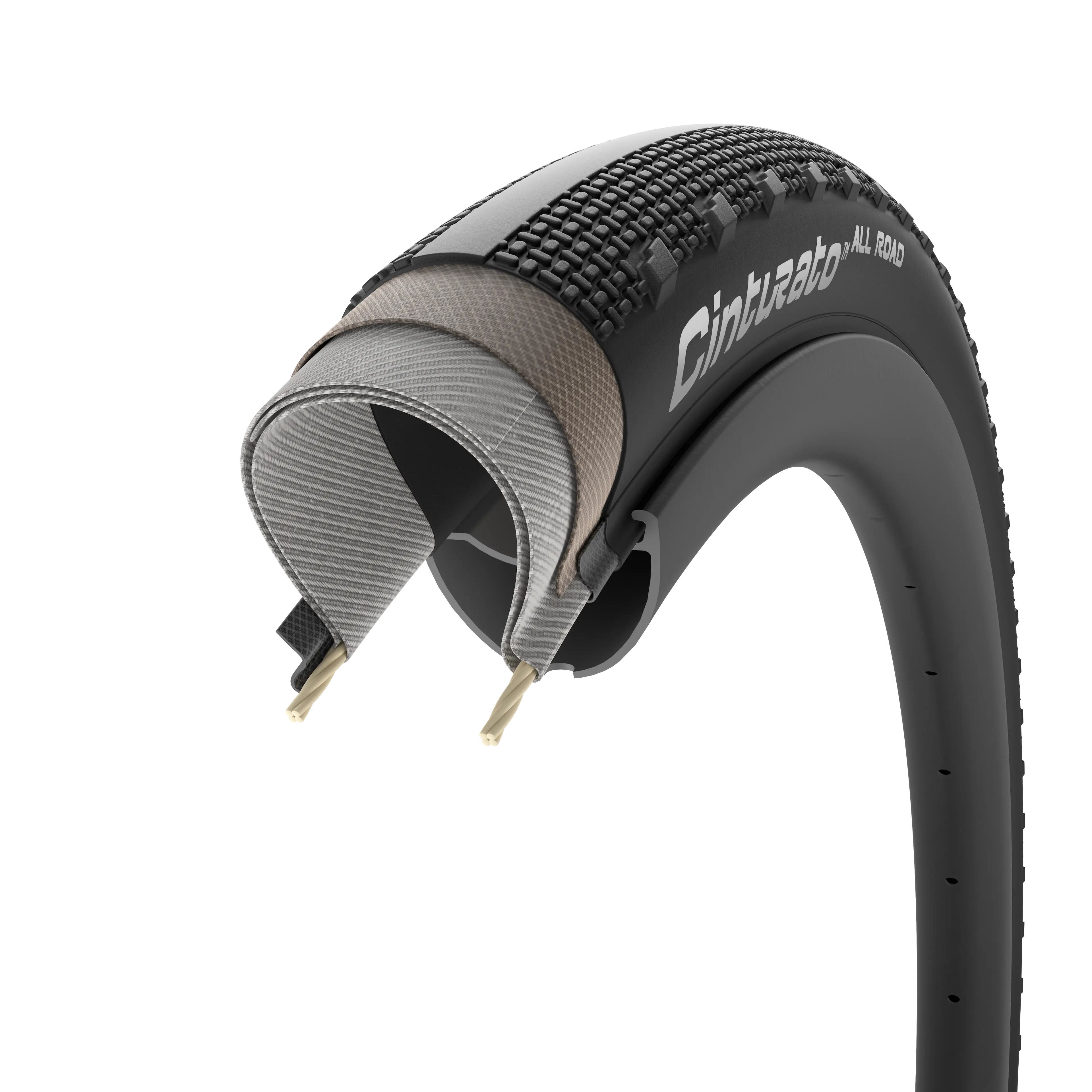 Pneu PIRELLI CINTURATO ALL ROAD 700x35c Tubeless Ready Classic Beige - Image 4