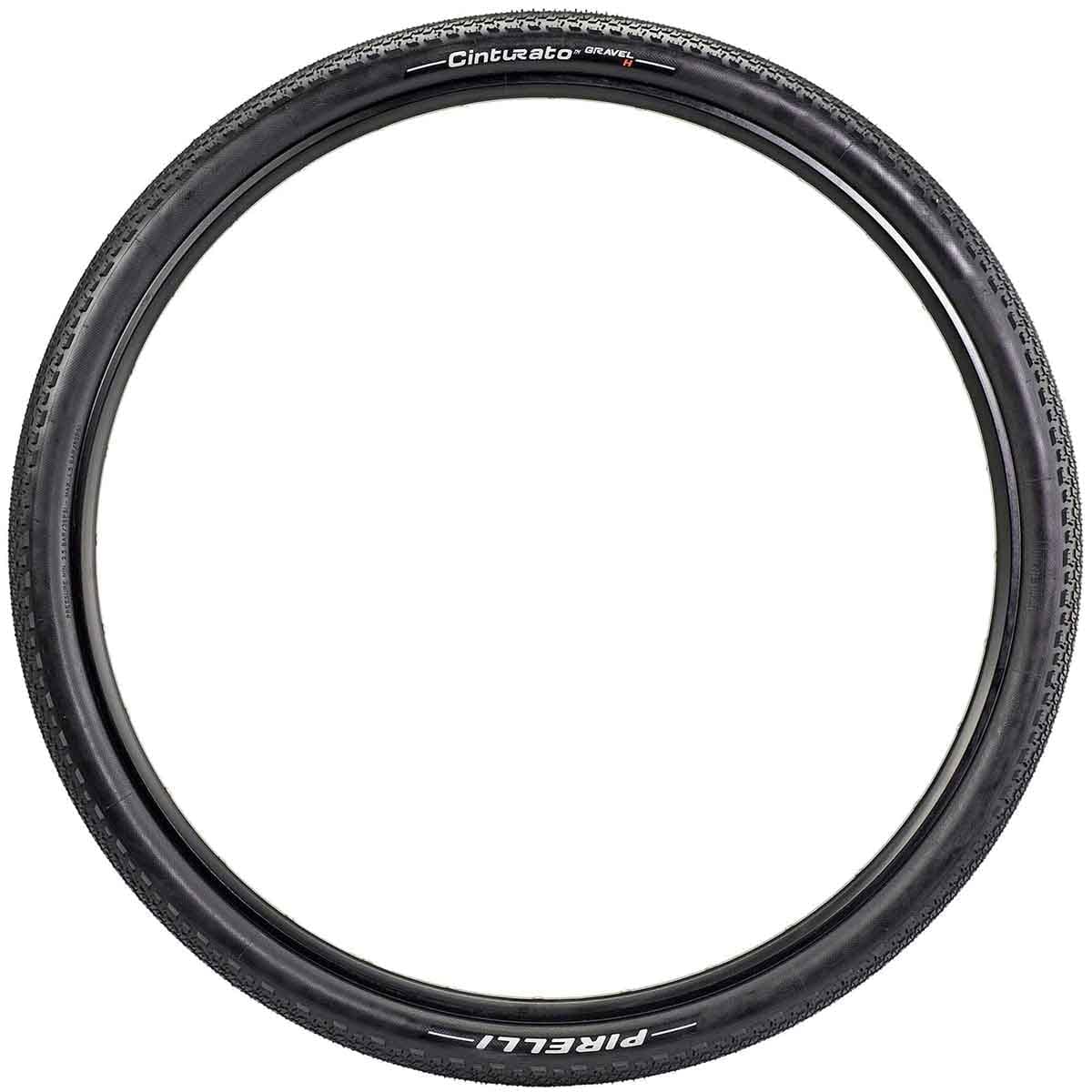 Pneu PIRELLI CINTURATO GRAVEL H 700x45c Tubeless Ready Noir - Image 2