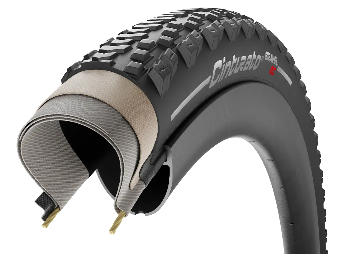 Pneu PIRELLI CINTURATO GRAVEL RC 700x40c Tubeless Ready Noir - Image 3