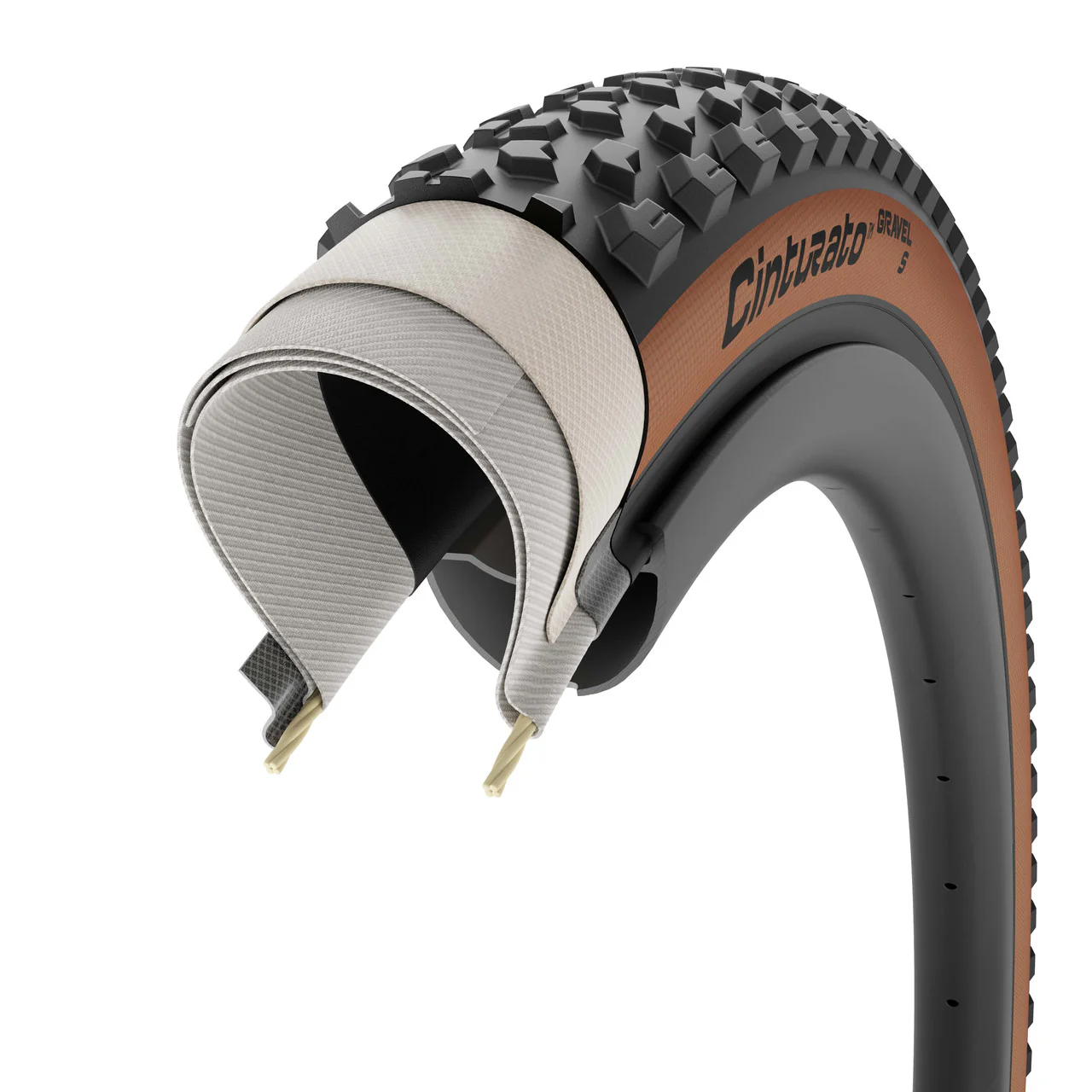 Pneu PIRELLI CINTURATO GRAVEL S 650x50b Tubeless Ready Classic Beige - Image 5