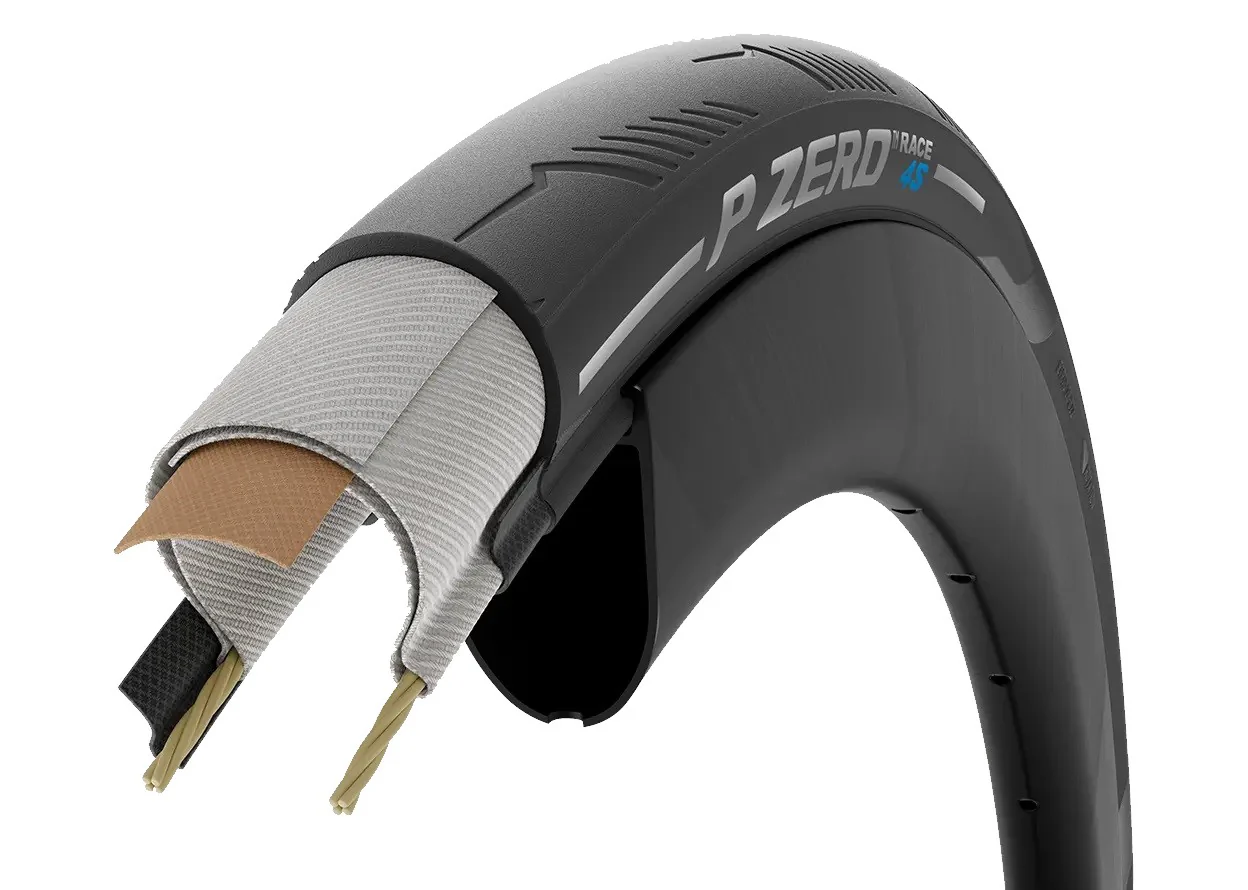 Pneu PIRELLI P ZERO RACE 4S 700c TubeType Noir - Image 4