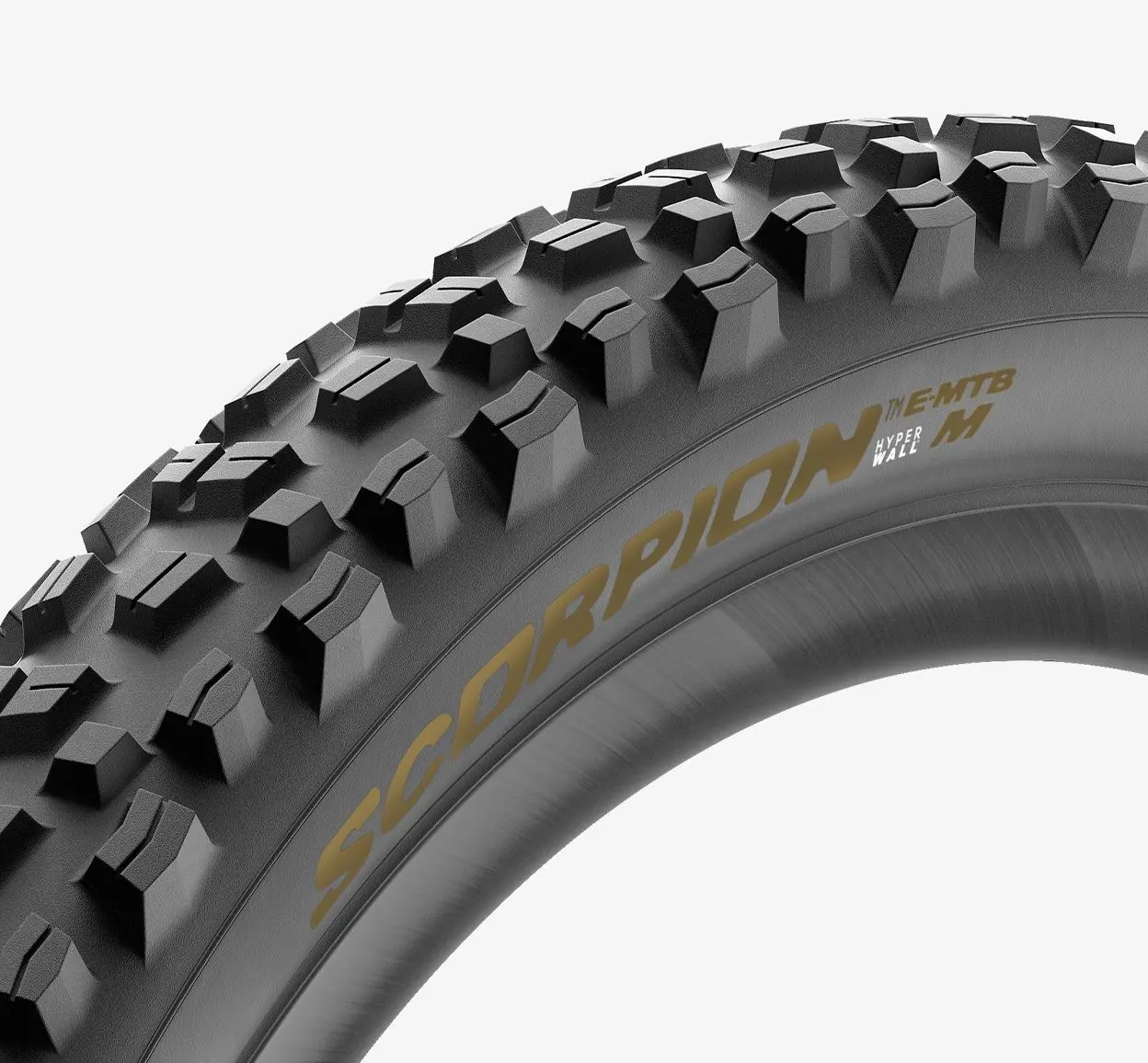 Pneu PIRELLI SCORPION E-MTB M 27.5x2.6 Tubeless Ready Souple Noir/Or 4355900 - Image 2