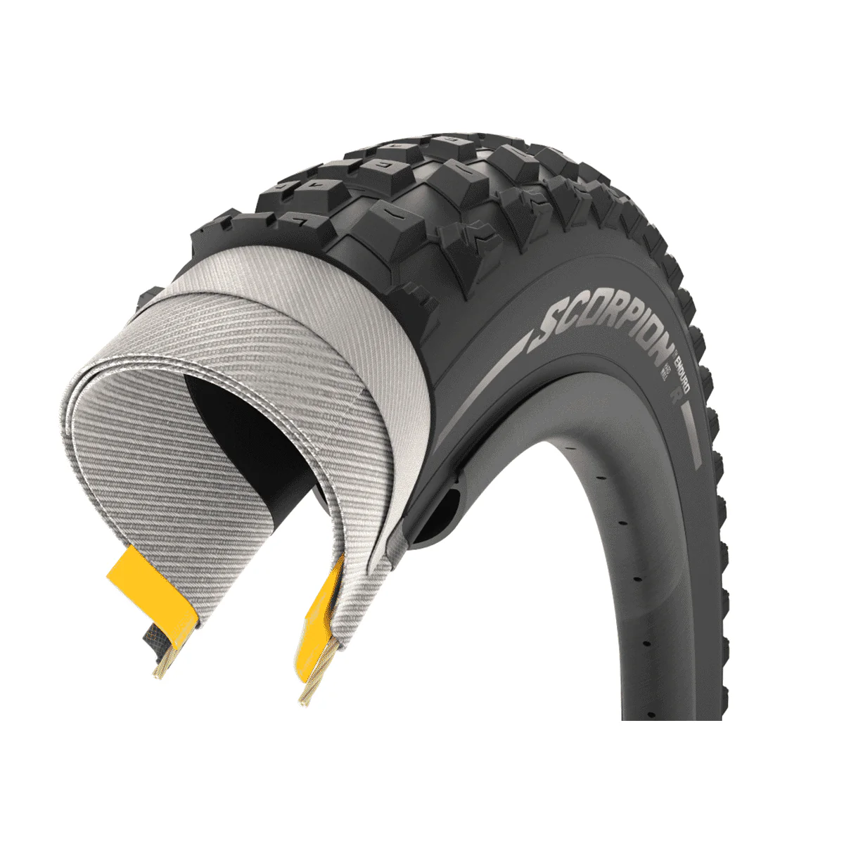 Pneu PIRELLI SCORPION ENDURO R 29x2.60 HardWall Tubeless Ready Souple 3833800 - Image 6