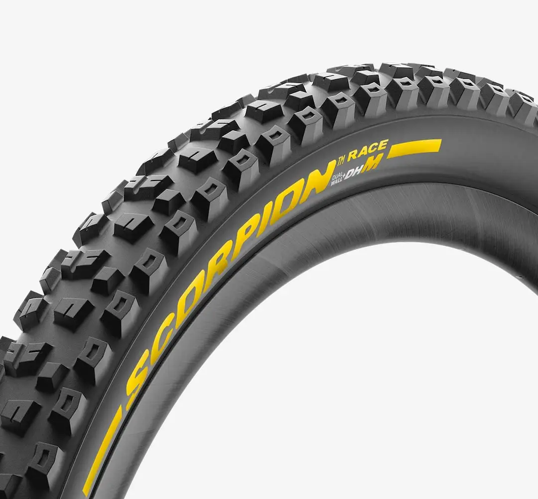 Pneu PIRELLI SCORPION RACE DH M 29x2.5 Tubeless Ready Souple Noir/Jaune 3907500 - Image 2