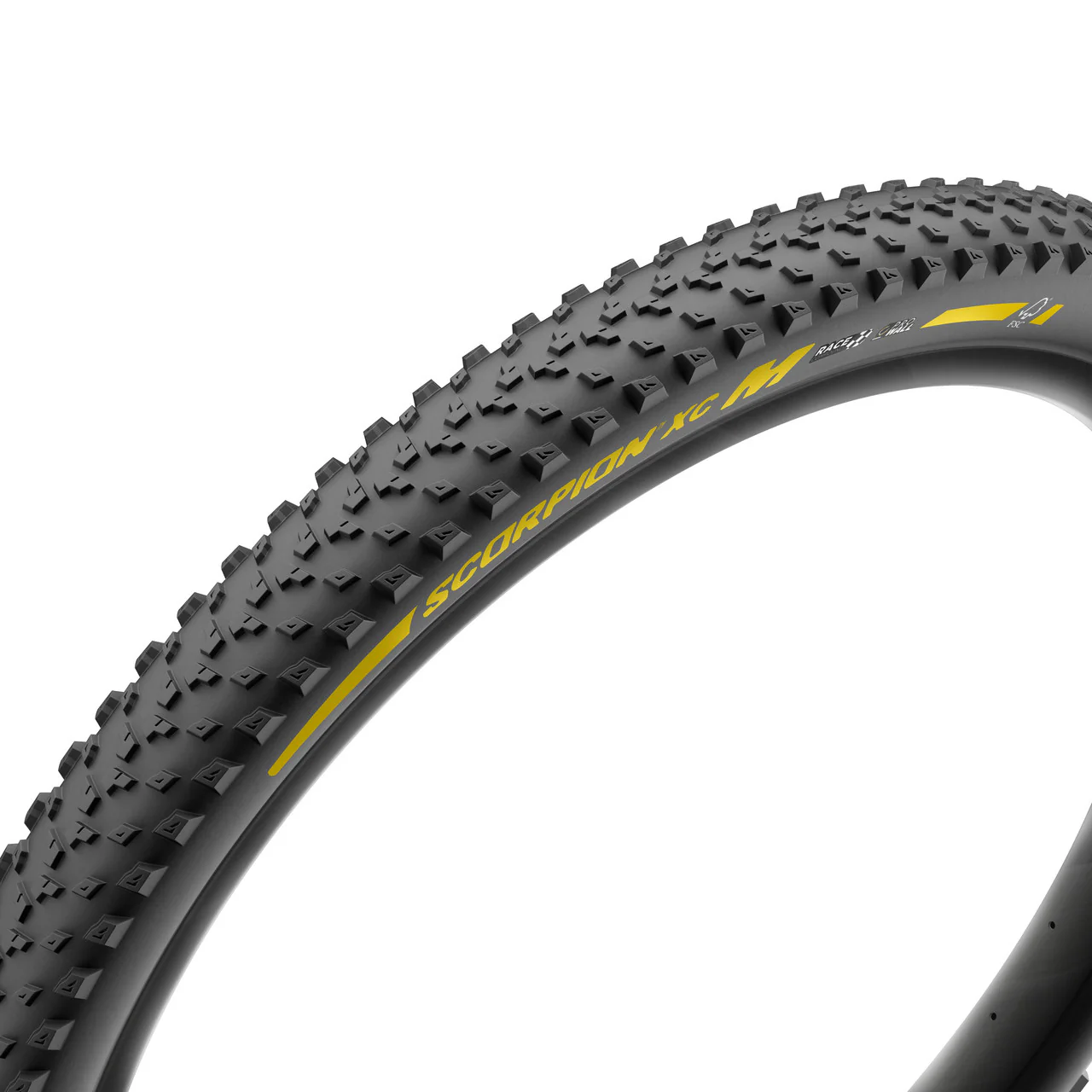 Pneu PIRELLI SCORPION RACE XC M ProWall 29x2.40 Tubeless Ready Souple Noir/Jaune Team Edition - Image 3