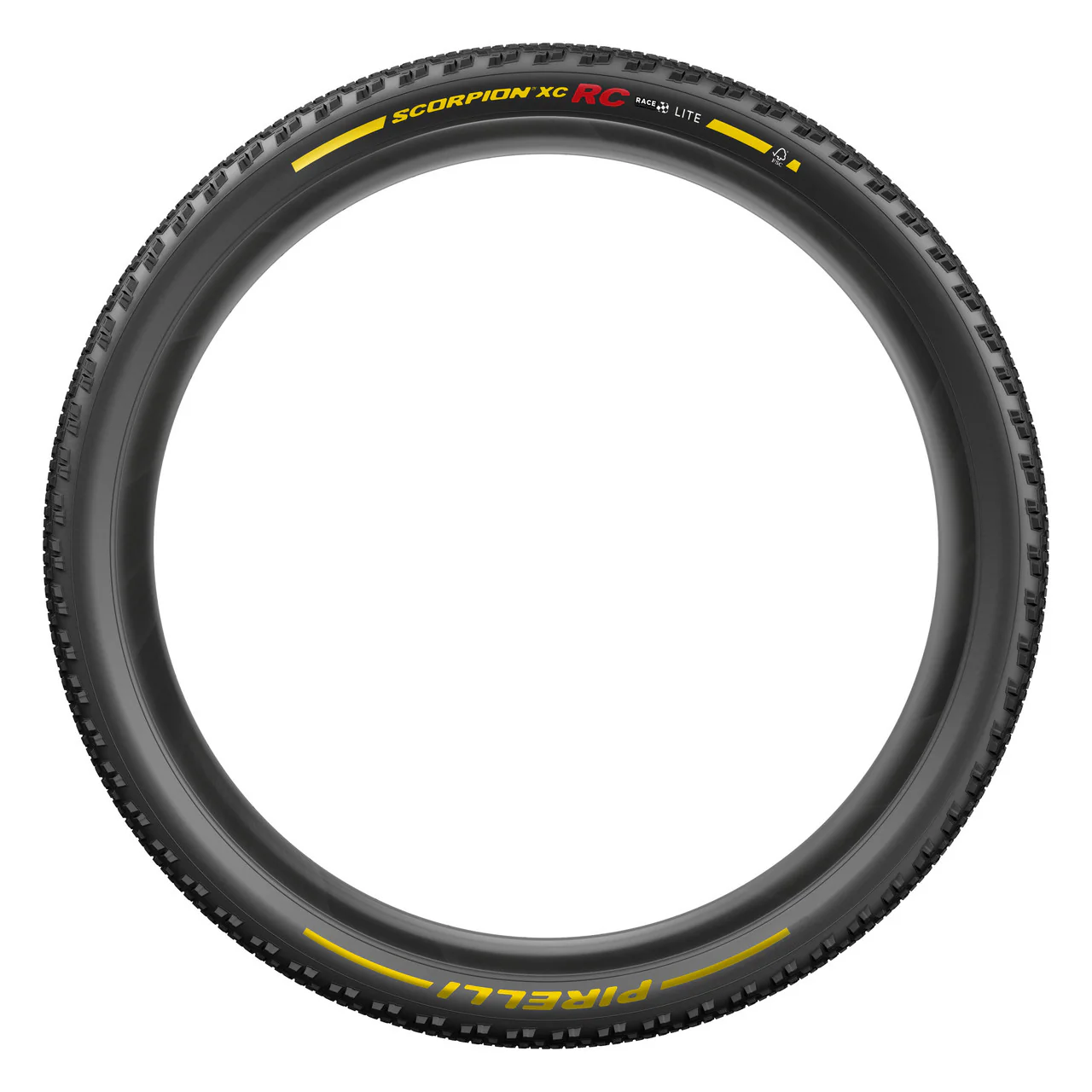 Pneu PIRELLI SCORPION RACE XC RC Lite 29x2.40 Tubeless Ready Souple Noir/Jaune Team Edition - Image 2