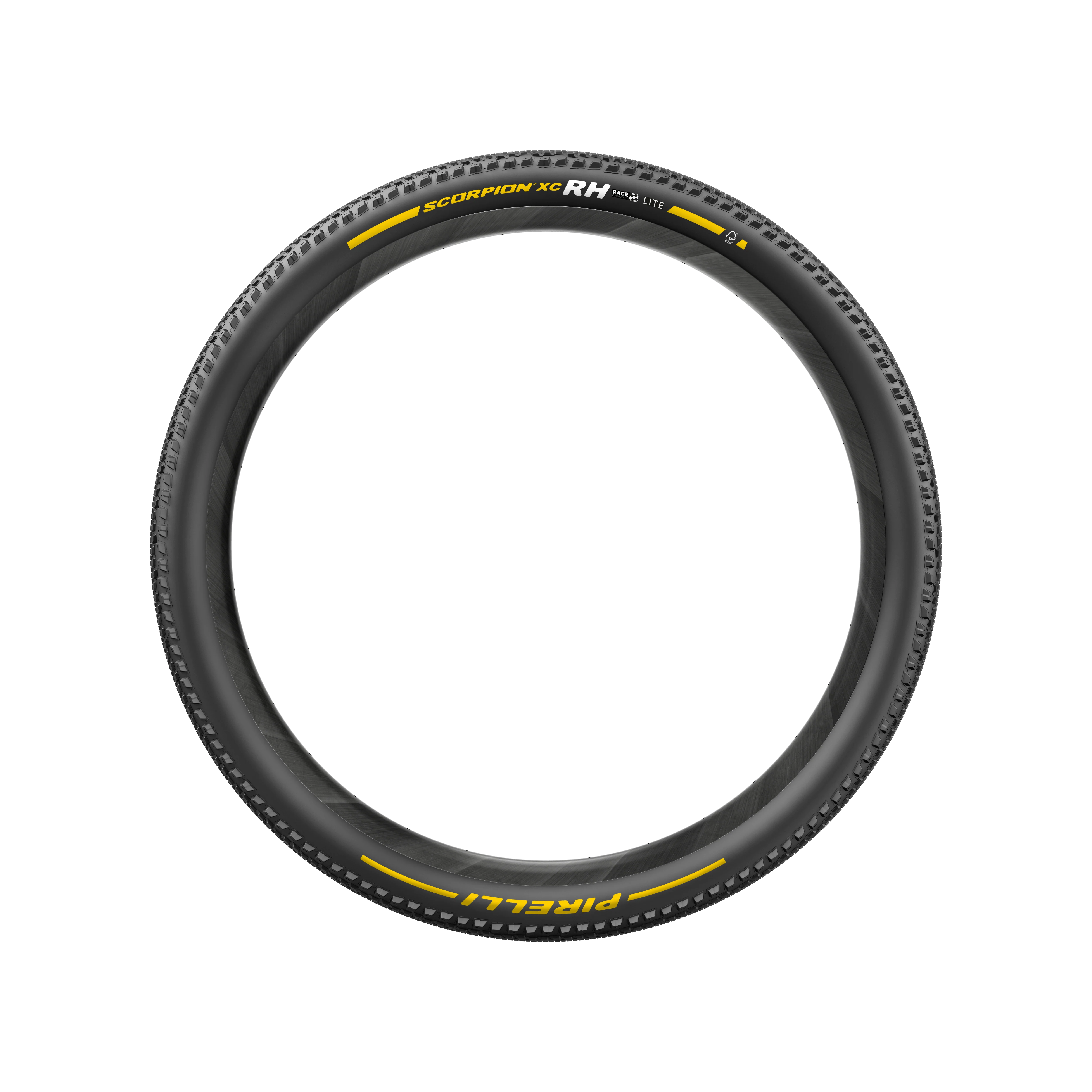 Pneu PIRELLI SCORPION RACE XC RH Lite 29x2.40 Tubeless Ready Souple Noir/Jaune Team Edition - Image 2