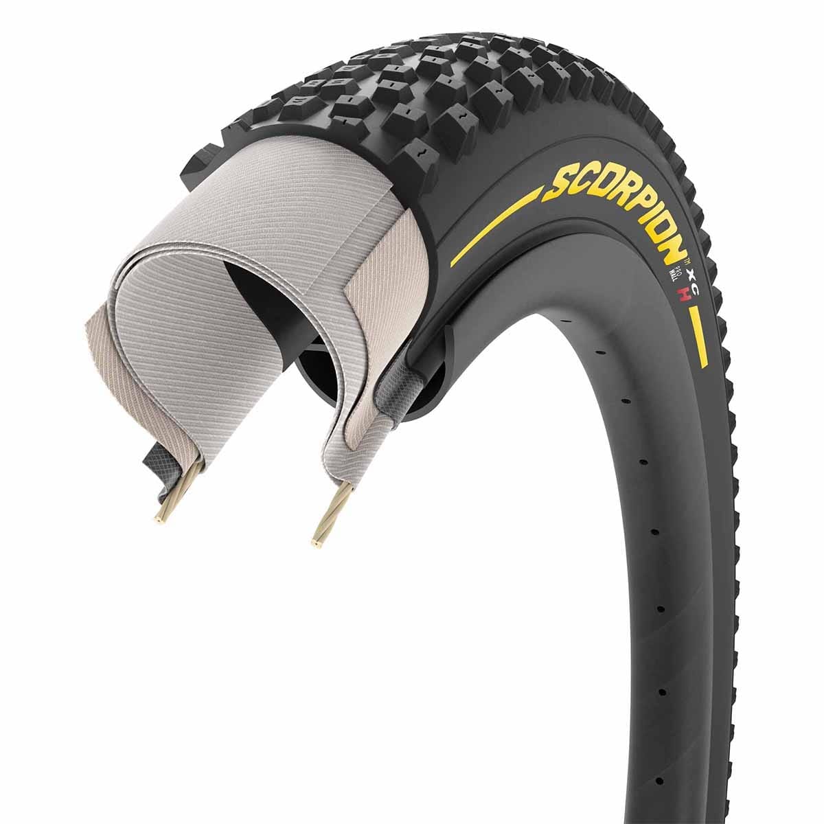 Pneu PIRELLI SCORPION XC H COLOUR EDITION 29x2.20 ProWall Tubeless Ready Souple 3774900 - Image 2