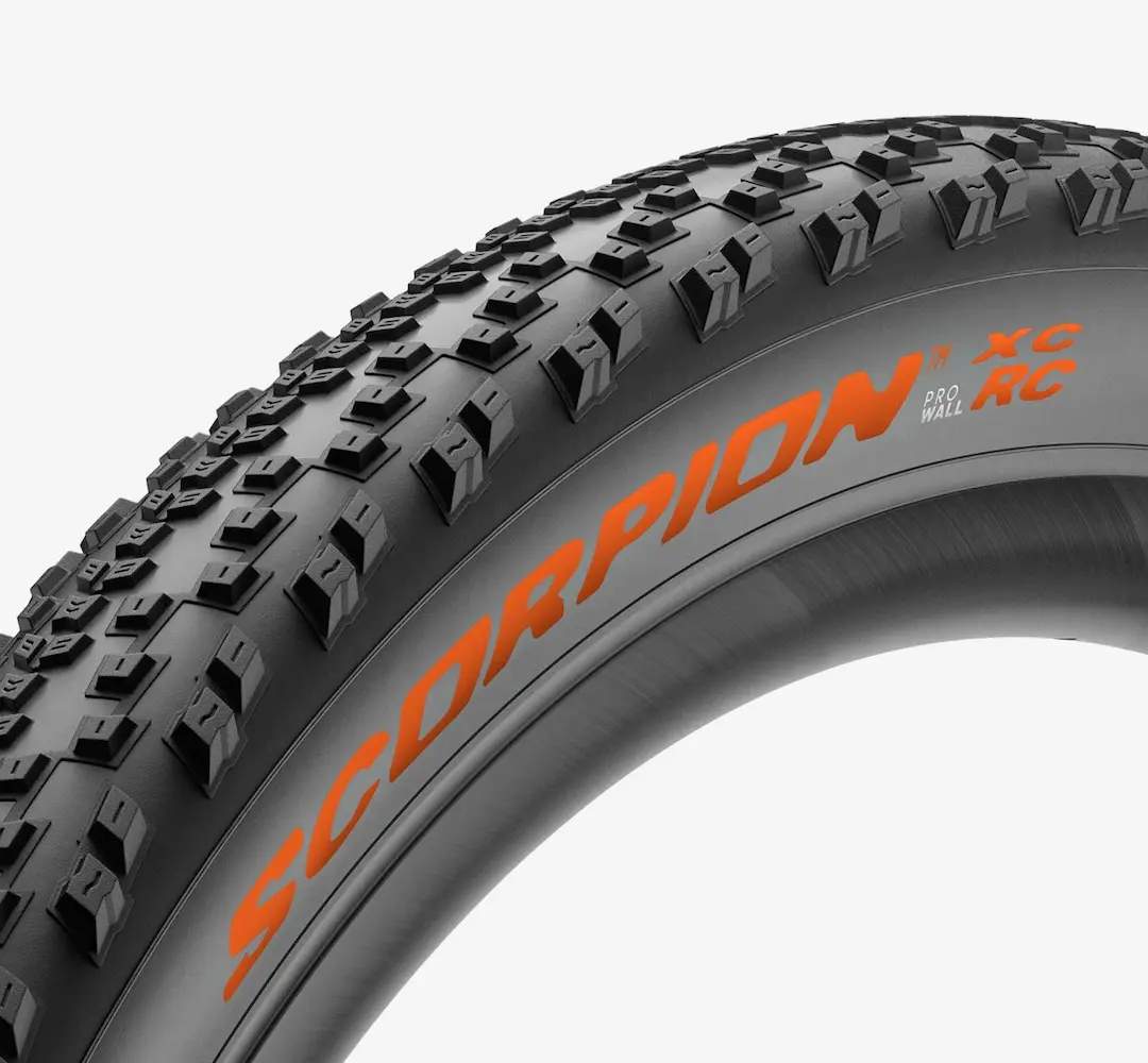 Pneu PIRELLI SCORPION XC RC 29x2.4 ProWall Tubeless Ready Souple Noir/Orange 4354100 - Image 2