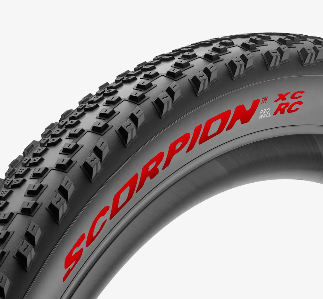 Pneu PIRELLI SCORPION XC RC 29x2.4 ProWall Tubeless Ready Souple Noir/Rouge 4354200 - Image 2