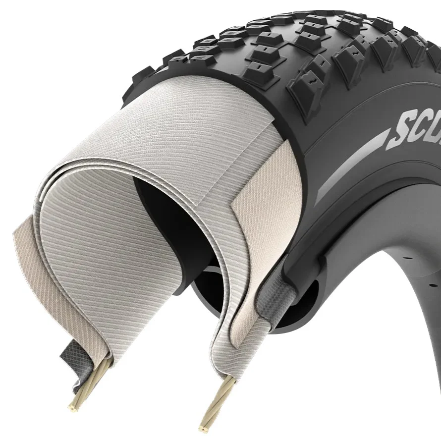 Pneu PIRELLI SCORPION XC RC 29x2.4 ProWall Tubeless Ready Souple Noir/Rouge 4354200 - Image 4