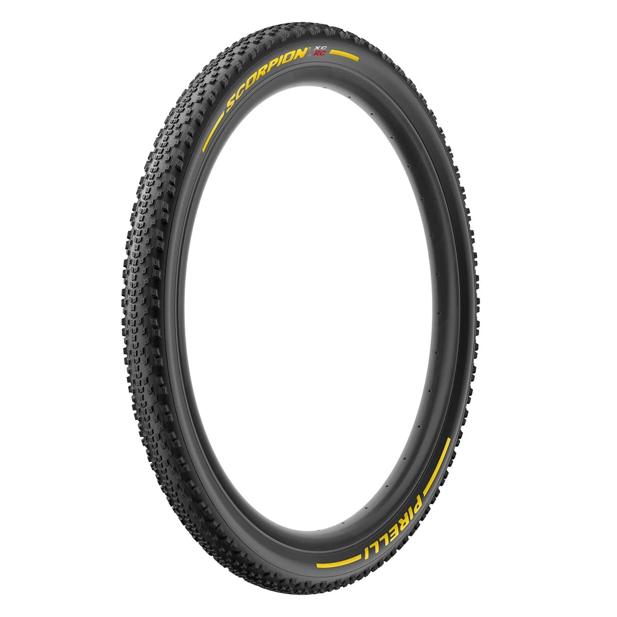 Pneu PIRELLI SCORPION XC RC LITE 29x2.20 Tubeless Ready Souple Noir/Jaune 3957500