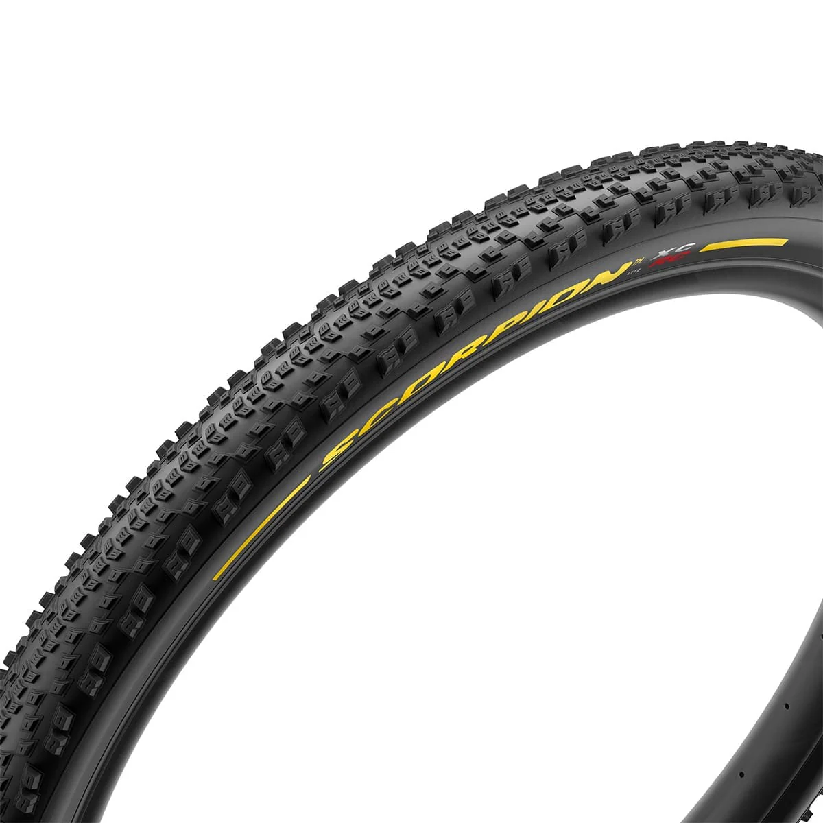Pneu PIRELLI SCORPION XC RC LITE 29x2.20 Tubeless Ready Souple Noir/Jaune 3957500 - Image 4