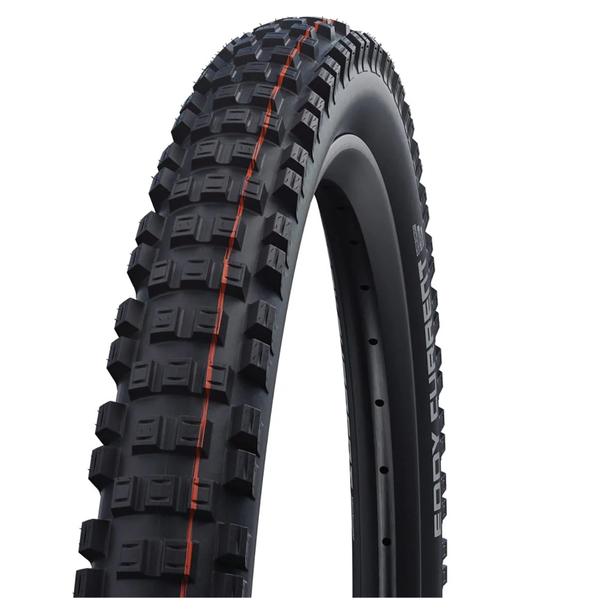 Pneu SCHWALBE EDDY CURRENT REAR 27.5x2.80 ADDIX SOFT SUPERGRAVITY Tubeless Ready Souple Noir