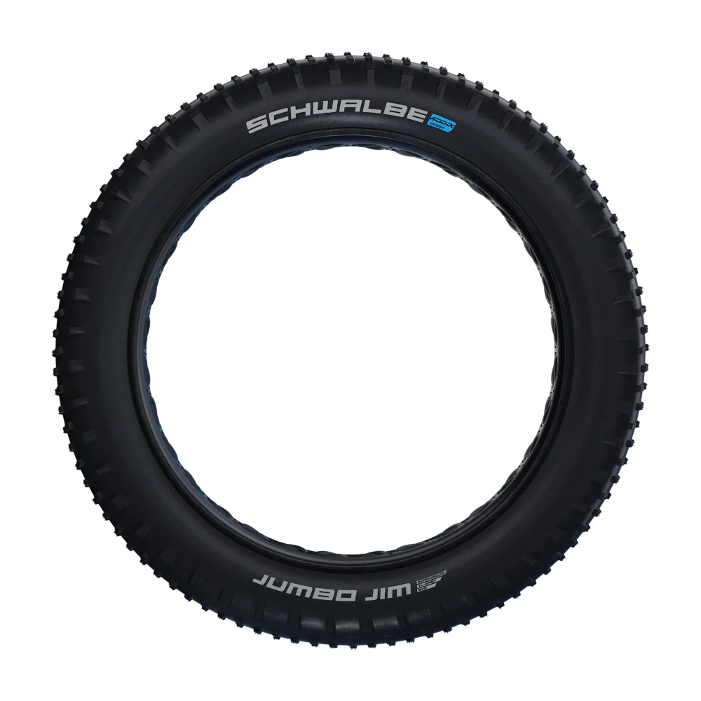 Pneu SCHWALBE JUMBO JIM 26x4.80 ADDIX SPEEDGRIP SUPERGROUND Tubeless Ready Souple Noir - Image 2