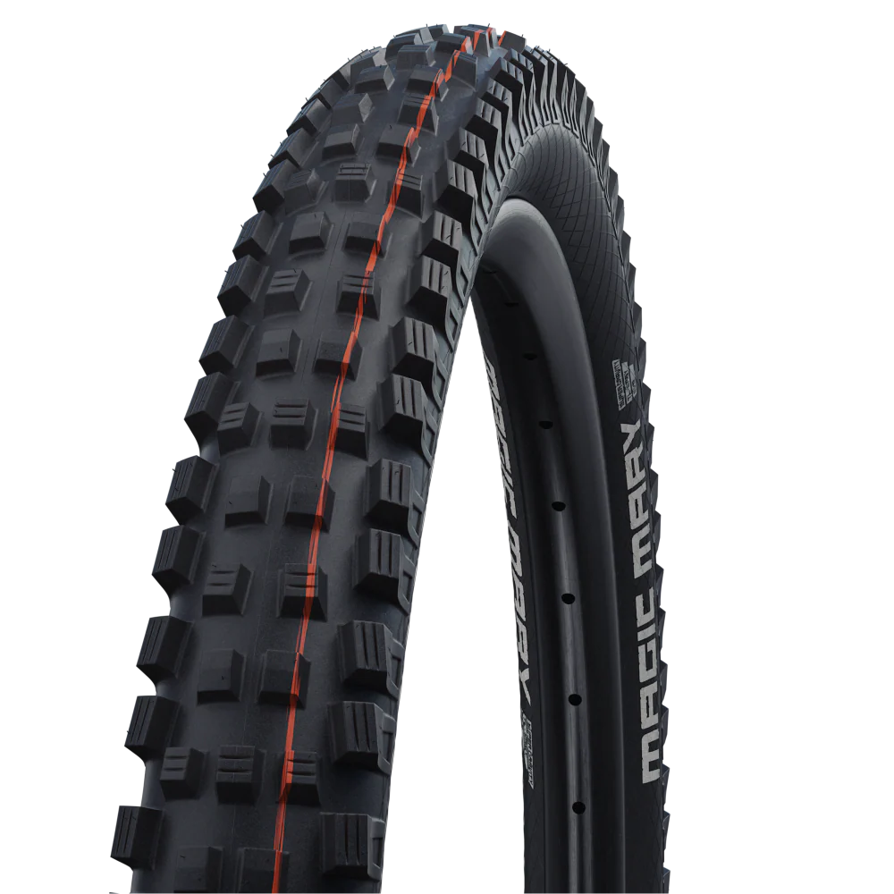 Pneu SCHWALBE MAGIC MARY 29x2.40 ADDIX SOFT SUPERTRAIL Tubeless Ready Souple Noir