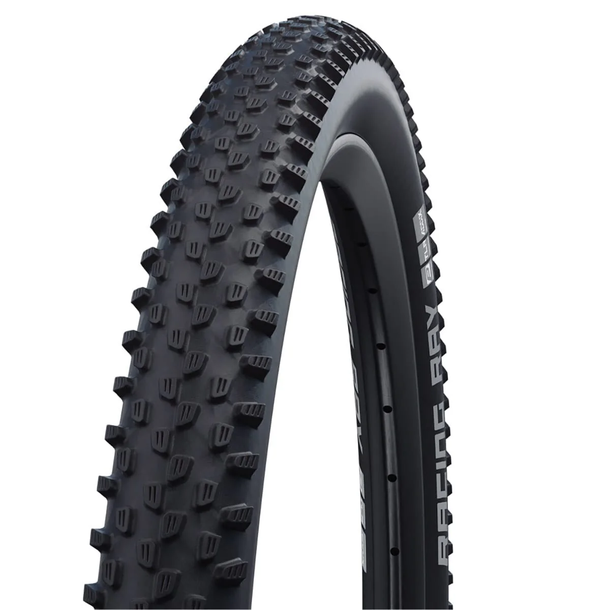 Pneu SCHWALBE RACING RAY 27.5x2.25 ADDIX PERFORMANCE Twinskin Tubeless Ready Souple Noir