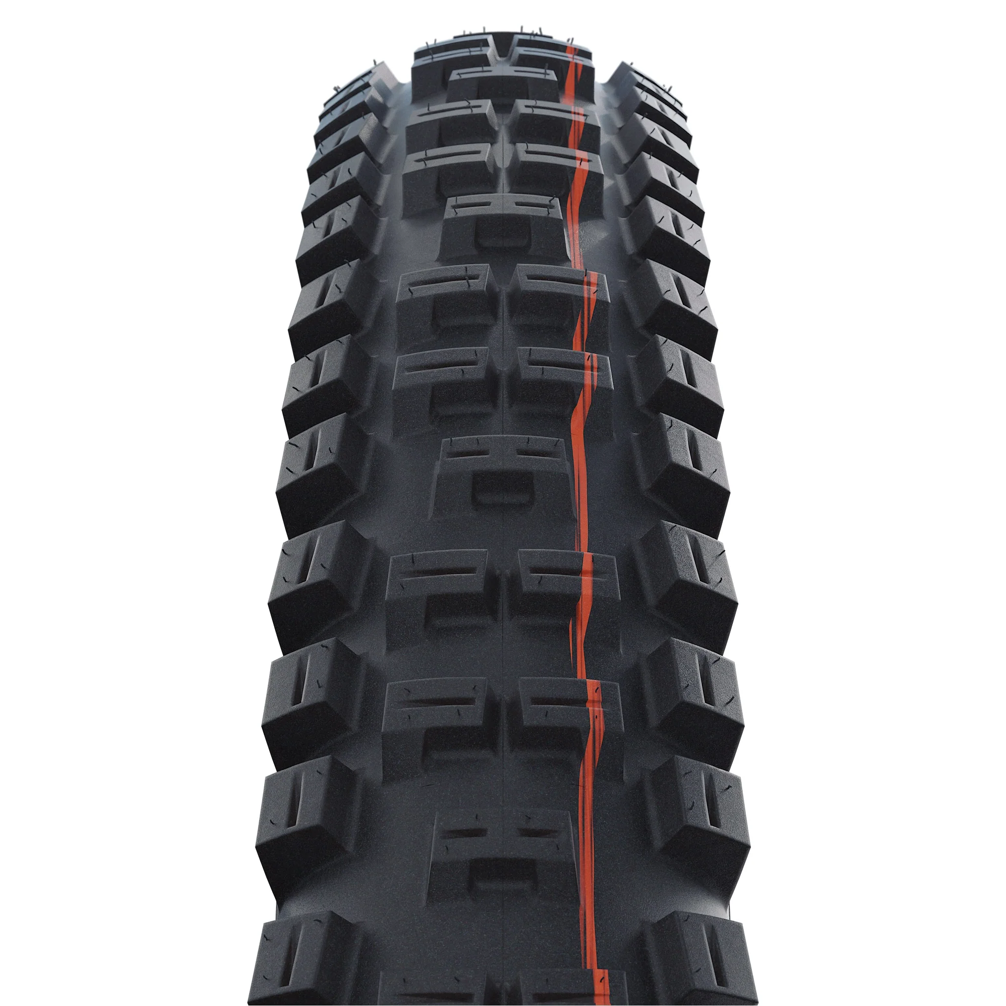Pneu SCHWALBE BIG BETTY 29x2.40 ADDIX SOFT SUPERGRAVITY Tubeless Ready Souple Noir/Marron - Image 2