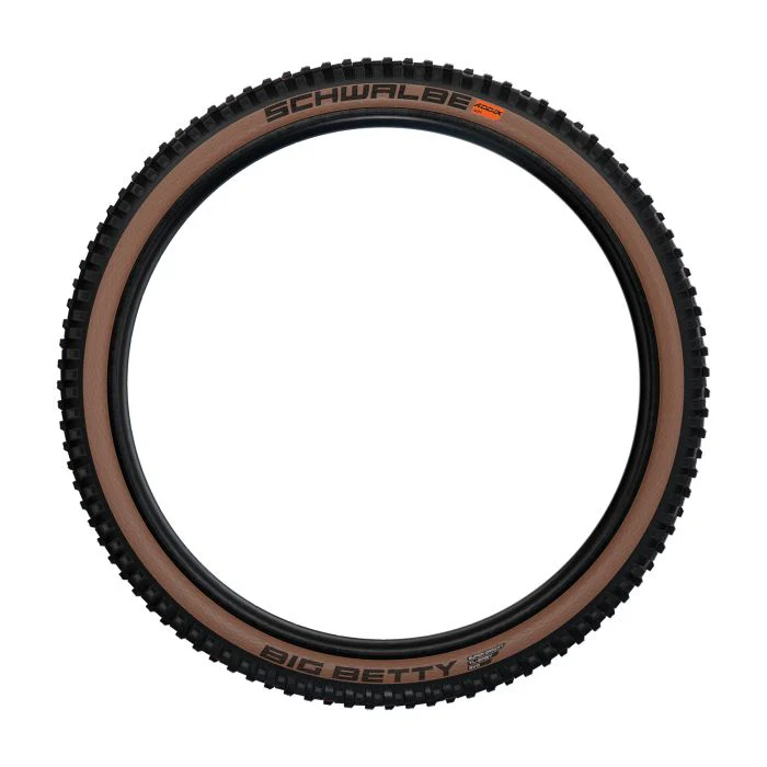 Pneu SCHWALBE BIG BETTY 29x2.40 ADDIX SOFT SUPERTRAIL Tubeless Ready Souple Marron - Image 3
