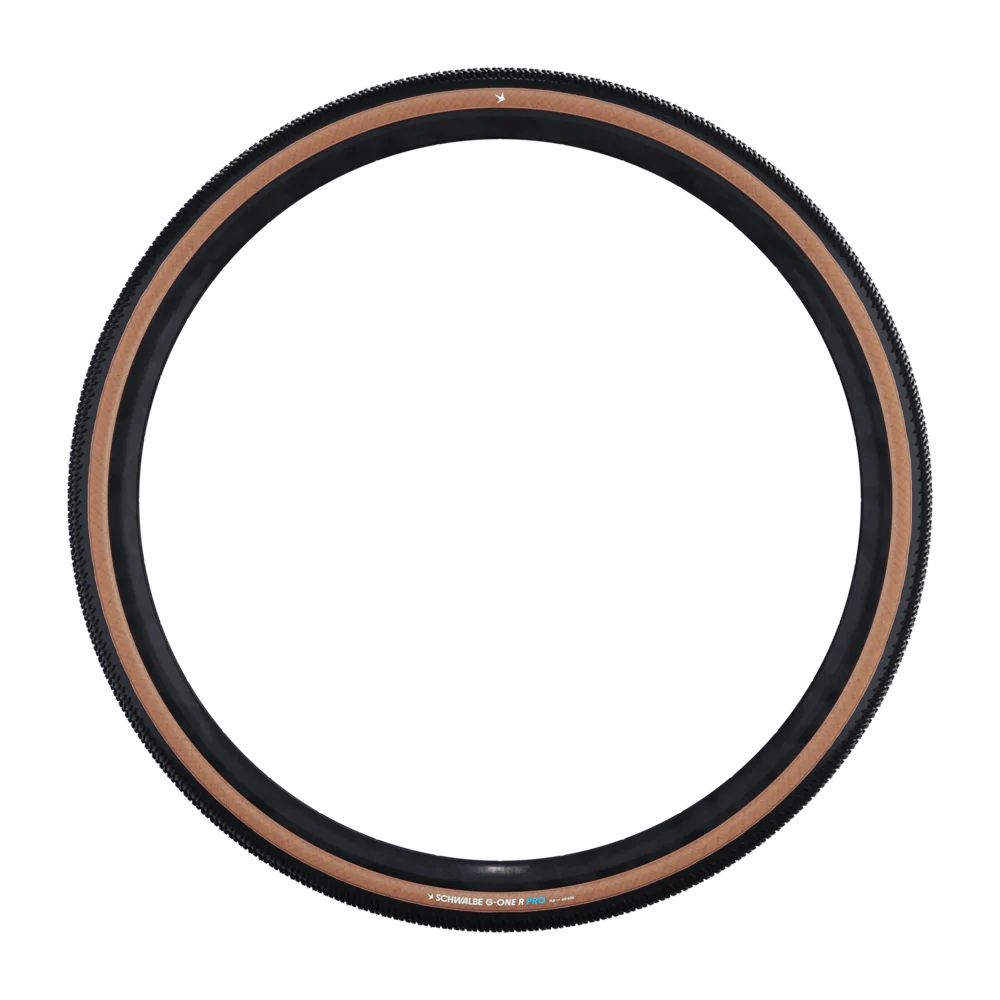 Pneu SCHWALBE G-ONE R PRO ADDIX Race Super Race V-Guard 700x35C Tubeless Ready Beige - Image 2
