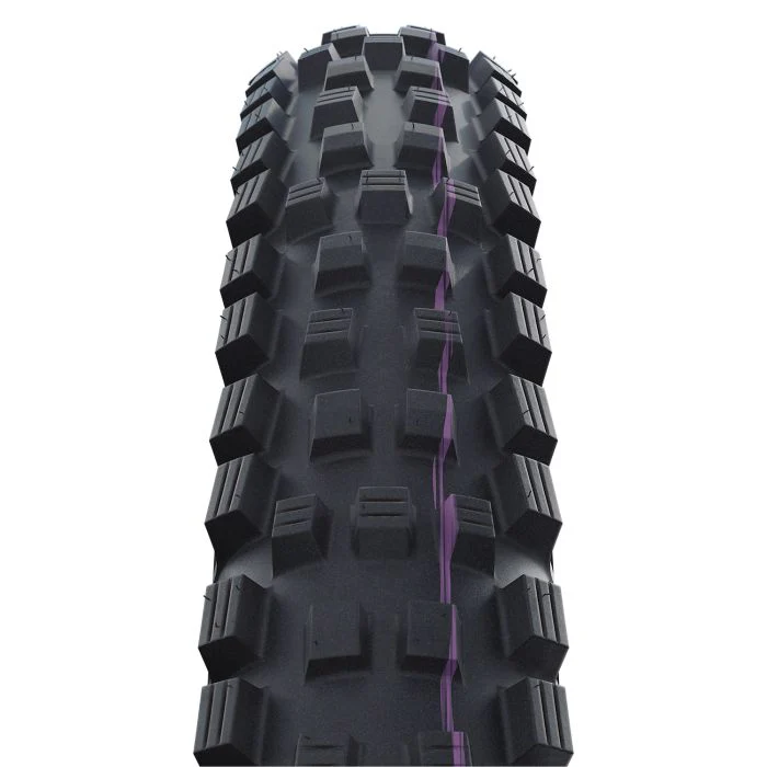 Pneu SCHWALBE MAGIC MARY 27.5x2.60 ADDIX ULTRASOFT SUPERTRAIL Tubeless Ready Souple Noir - Image 2
