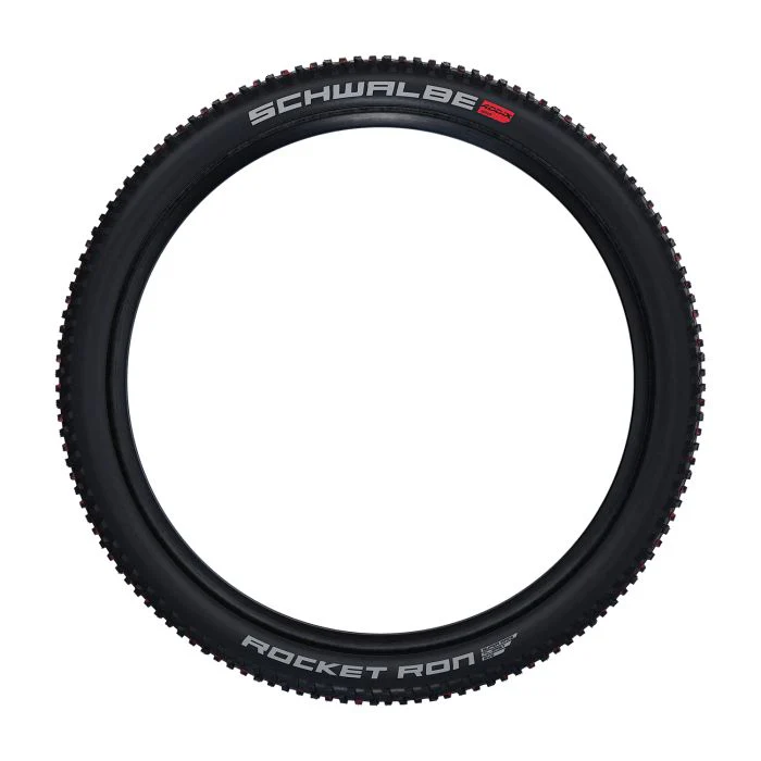 Pneu SCHWALBE ROCKET RON 27.5x2.25 ADDIX SPEED SUPERRACE Tubeless Ready Souple Noir - Image 3