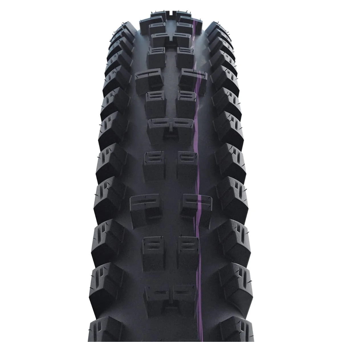 Pneu SCHWALBE TACKY CHAN 27.5x2.40 ADDIX ULTRASOFT SUPERDOWNHILL Tubeless Ready Souple Noir - Image 2