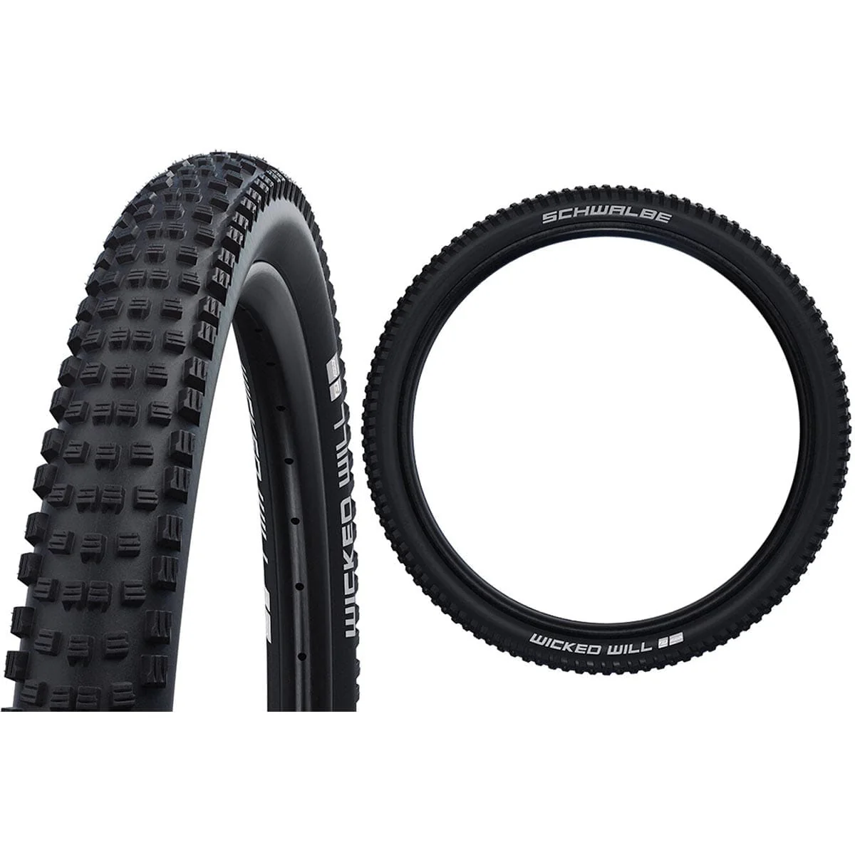Pneu SCHWALBE WICKED WILL 27.5x2.60 ADDIX PERFORMANCE TubeType Souple Noir
