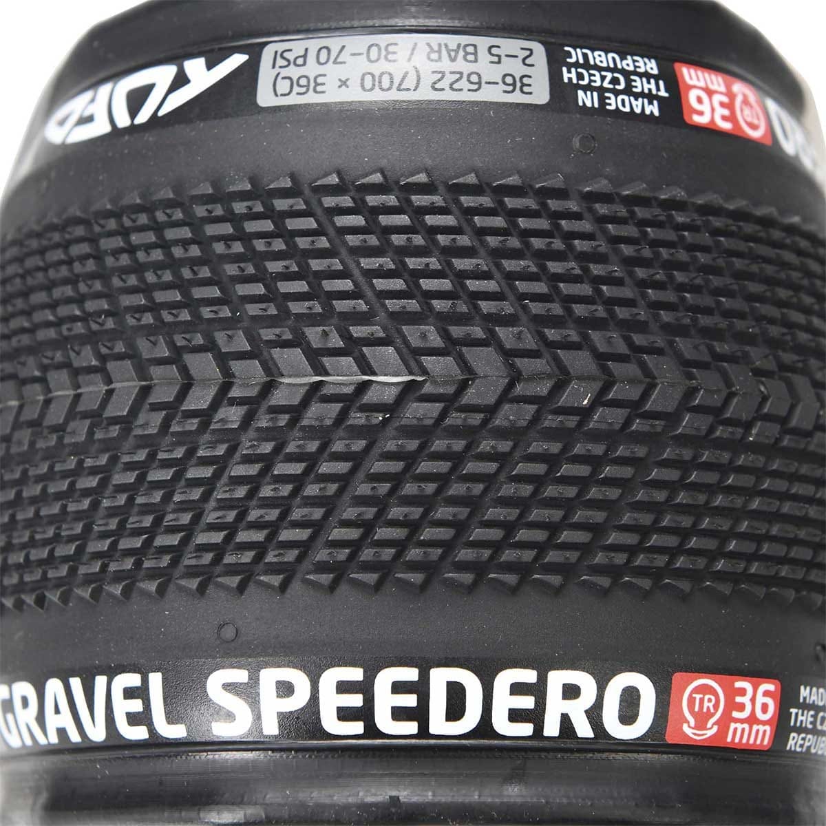 Pneu TUFO GRAVEL SPEEDERO 700x36c Tubeless Ready Noir - Image 2
