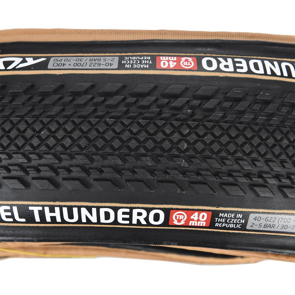 Pneu TUFO GRAVEL THUNDERO 700x40c Tubeless Ready Beige - Image 2