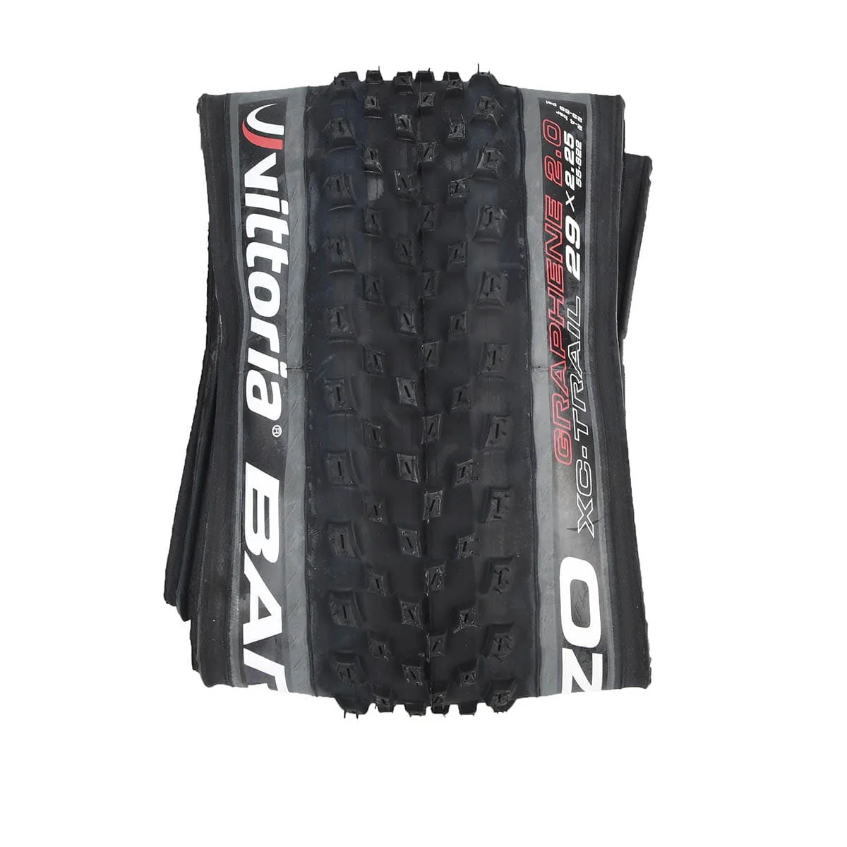 Pneu VITTORIA BARZO XC TRAIL 29x2.25 4C Graphene 2.0 Tubeless Ready Souple Noir/Gris - Image 2