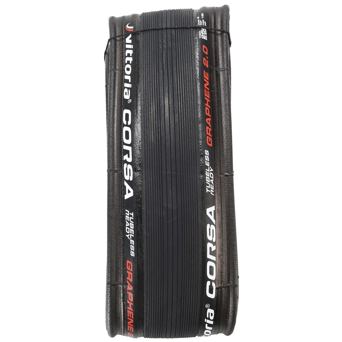 Pneu VITTORIA CORSA Graphene G2.0 700c Tubeless Ready Noir - Image 2
