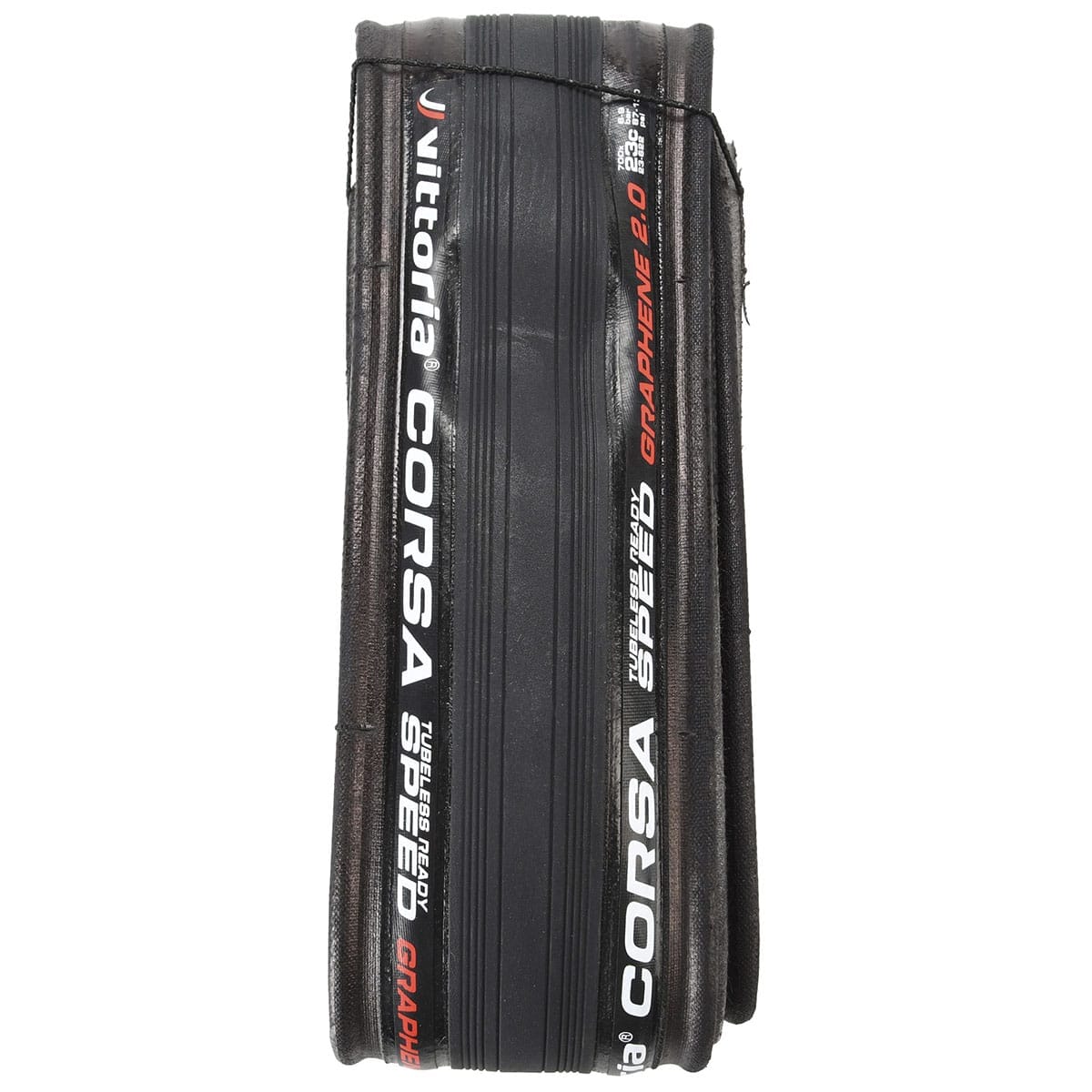 Pneu VITTORIA CORSA SPEED Graphene G2.0 700c Tubeless Ready Noir - Image 2