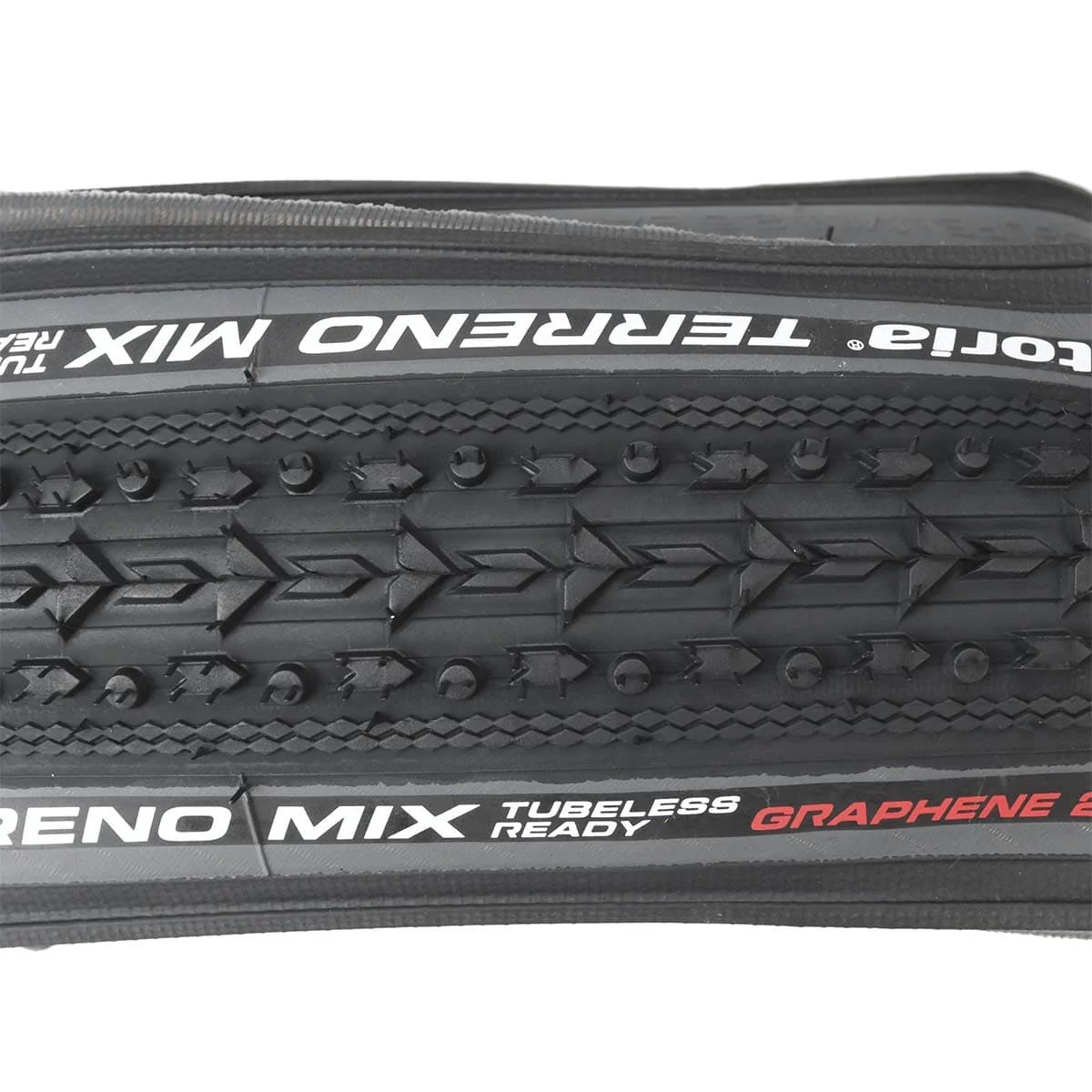 Pneu VITTORIA TERRENO MIX GRAVEL ENDURANCE Graphene G2.0 700x33c Tubeless Ready Gris - Image 2