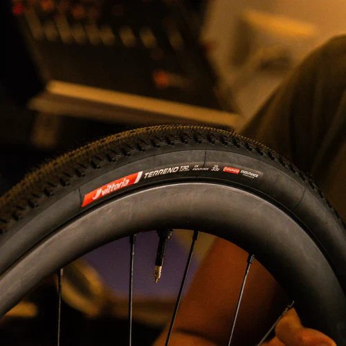 Pneu VITTORIA TERRENO T30 FINE LOOSE 700x31c CX Endurance Tubeless Ready Noir - Image 3