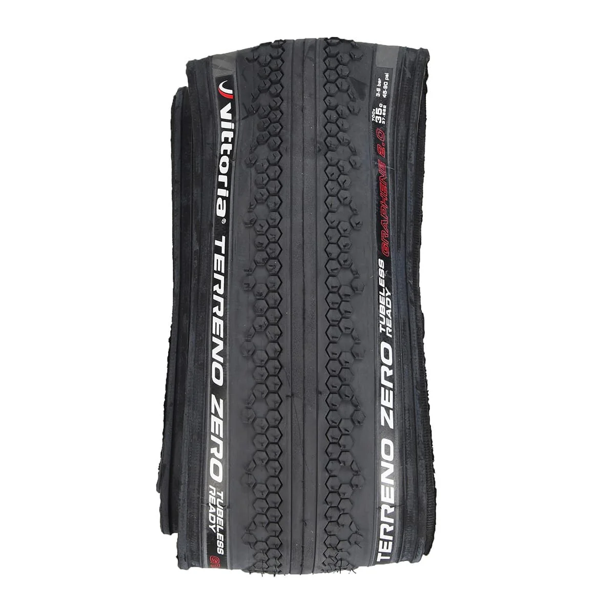 Pneu VITTORIA TERRENO ZERO GRAVEL ENDURANCE Graphene G2.0 700x37c Tubeless Ready Gris
