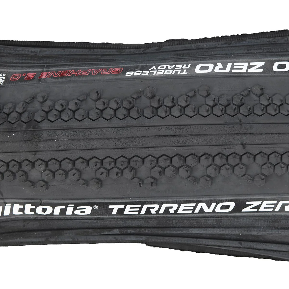 Pneu VITTORIA TERRENO ZERO GRAVEL ENDURANCE Graphene G2.0 700x37c Tubeless Ready Gris - Image 2