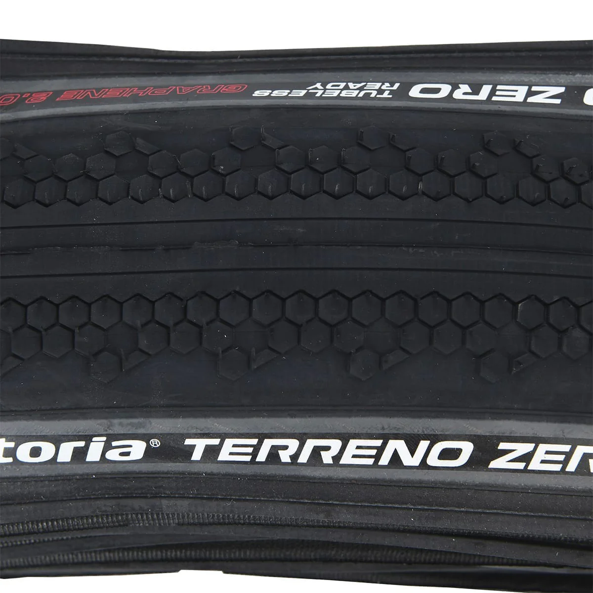 Pneu VITTORIA TERRENO ZERO GRAVEL ENDURANCE Graphene G2.0 700x40c Tubeless Ready Gris - Image 2