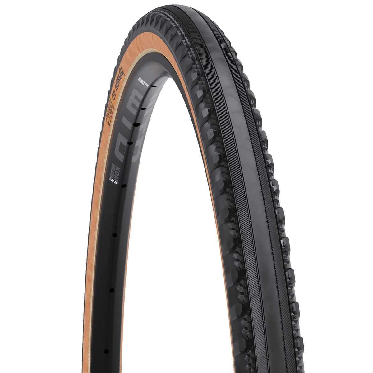Pneu WTB BYWAY TCS LIGHT FAST ROLLING DUAL DNA SG2 650x47c Tubeless Ready Renforcé Beige