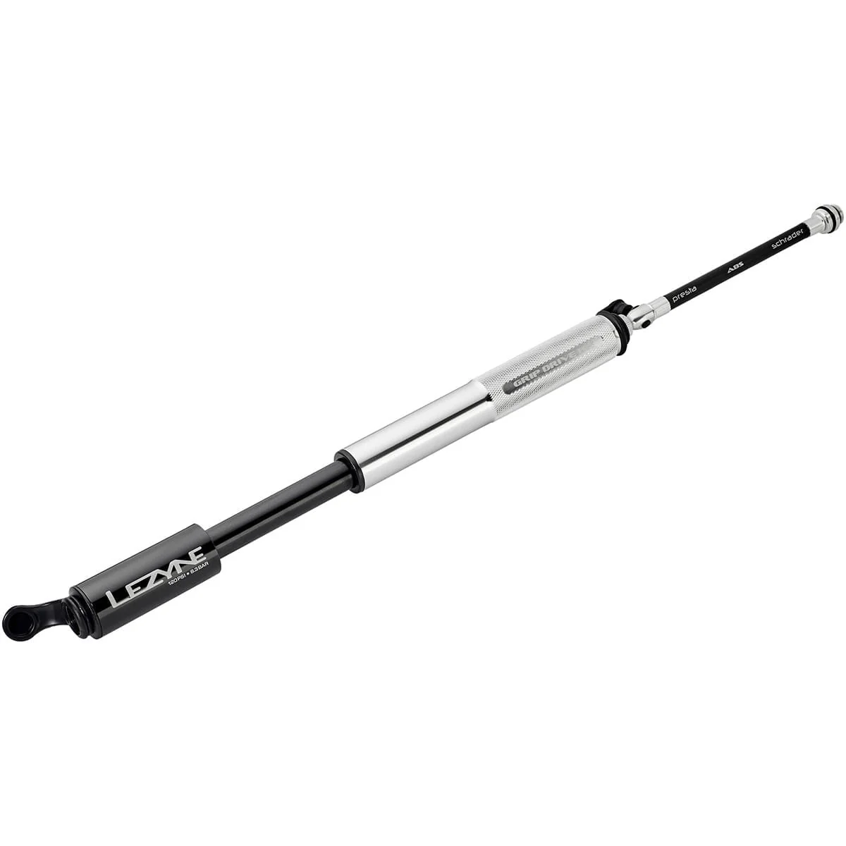 Pompe à Main LEZYNE GRIP DRIVE HP Argent - Image 3