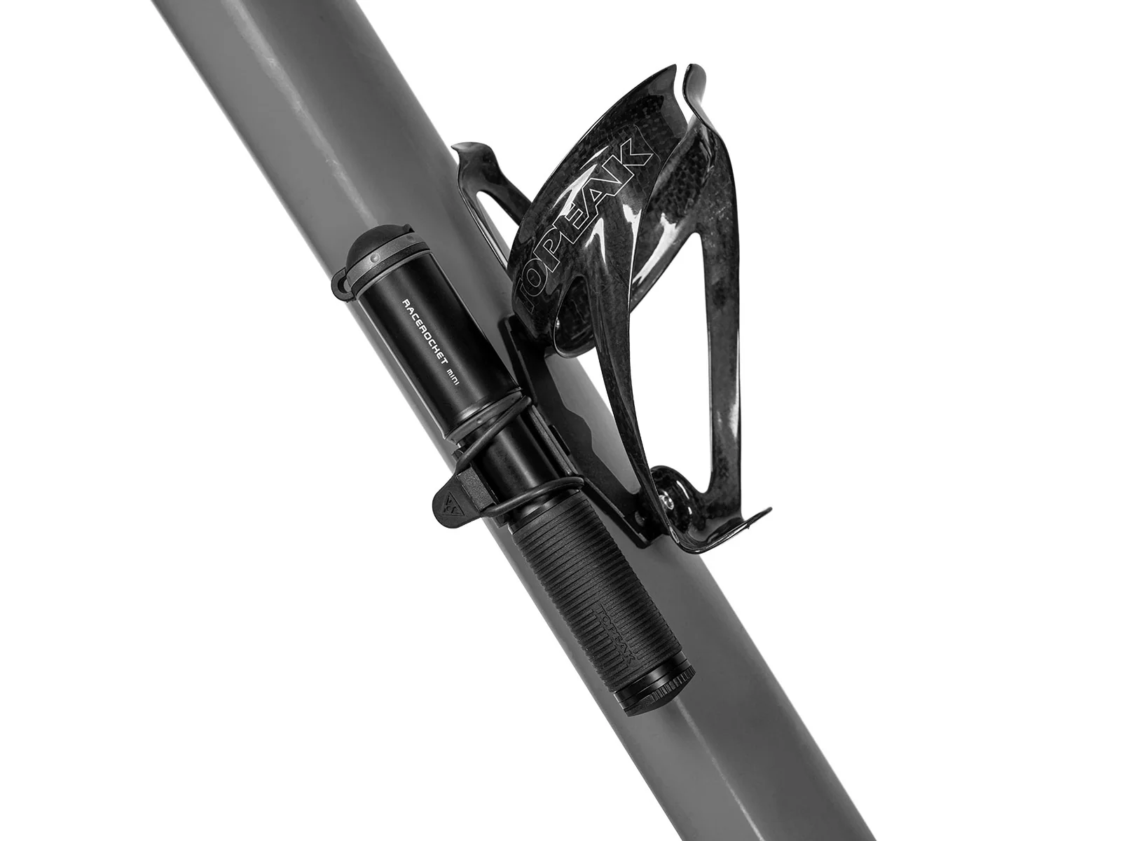 Pompe à Main TOPEAK RACEROCKET Mini Noir - Image 2